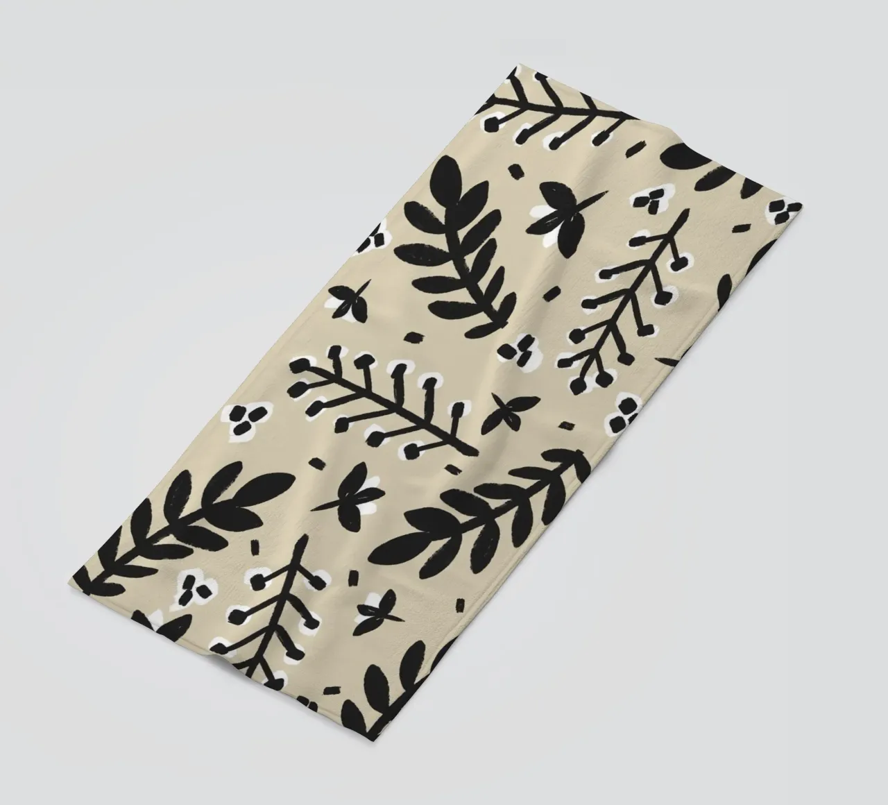 Pastel Pattern strandhanddoek van treechild