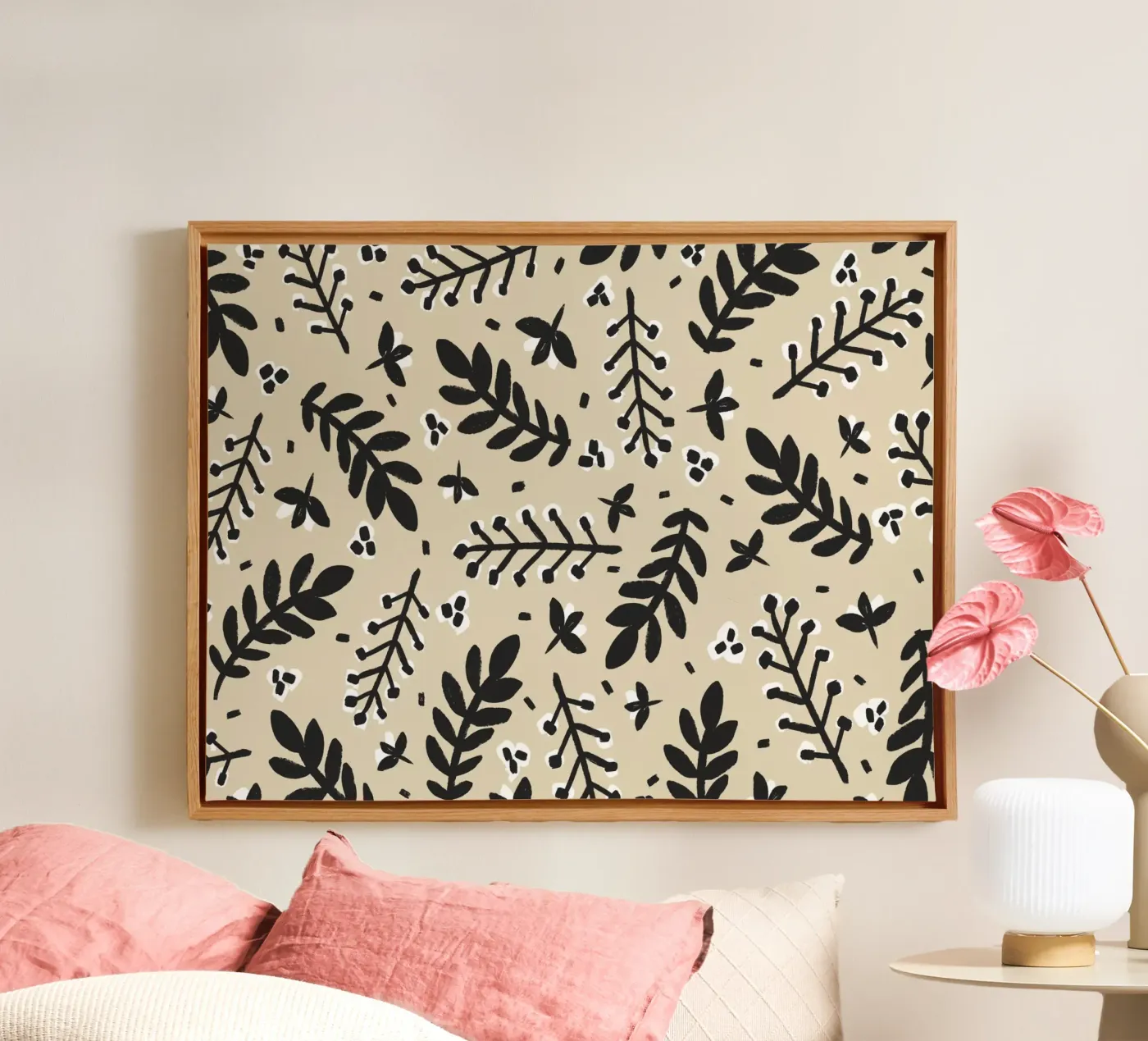 Pastel Pattern canvas van treechild