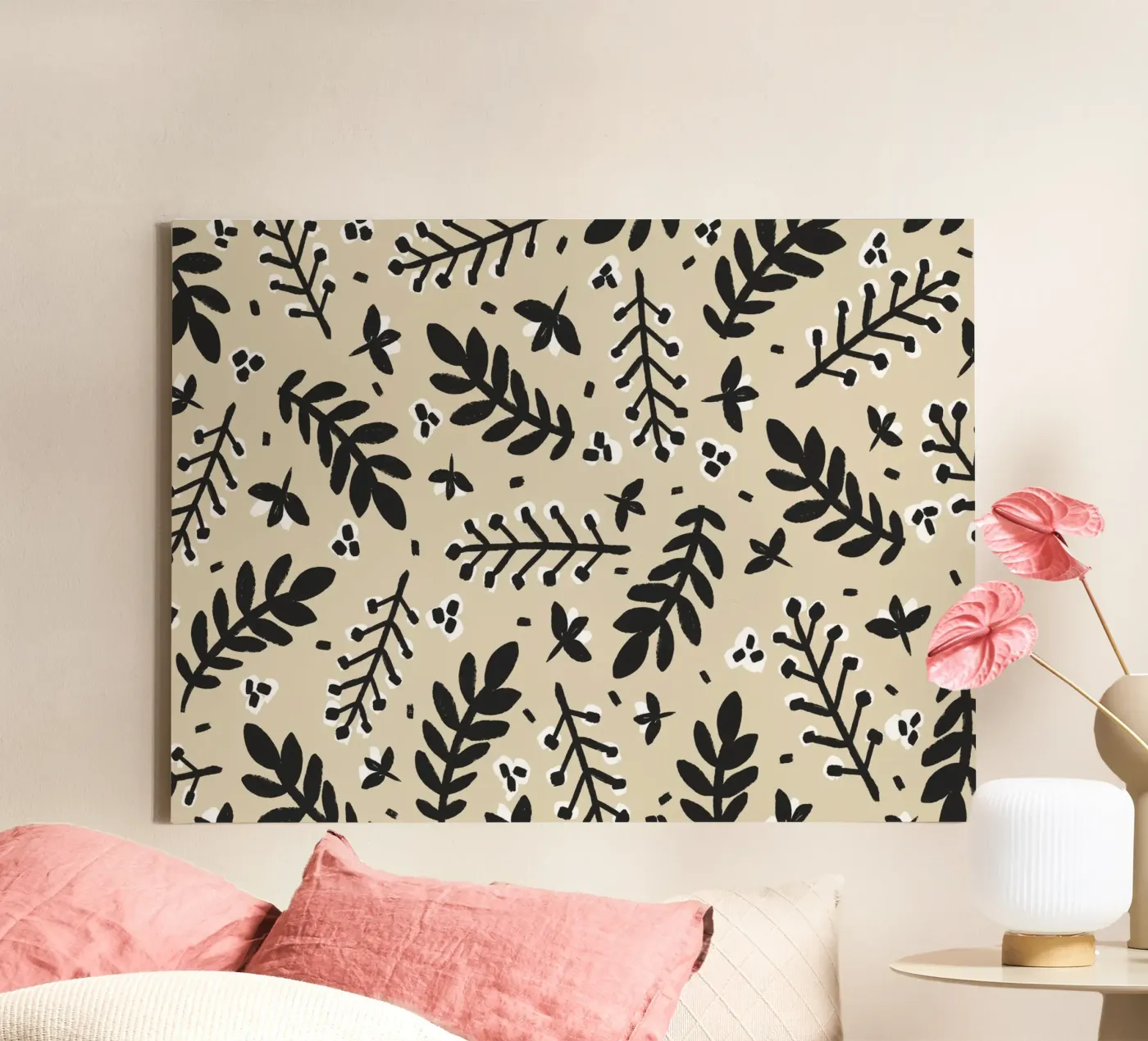 Pastel Pattern canvas van treechild