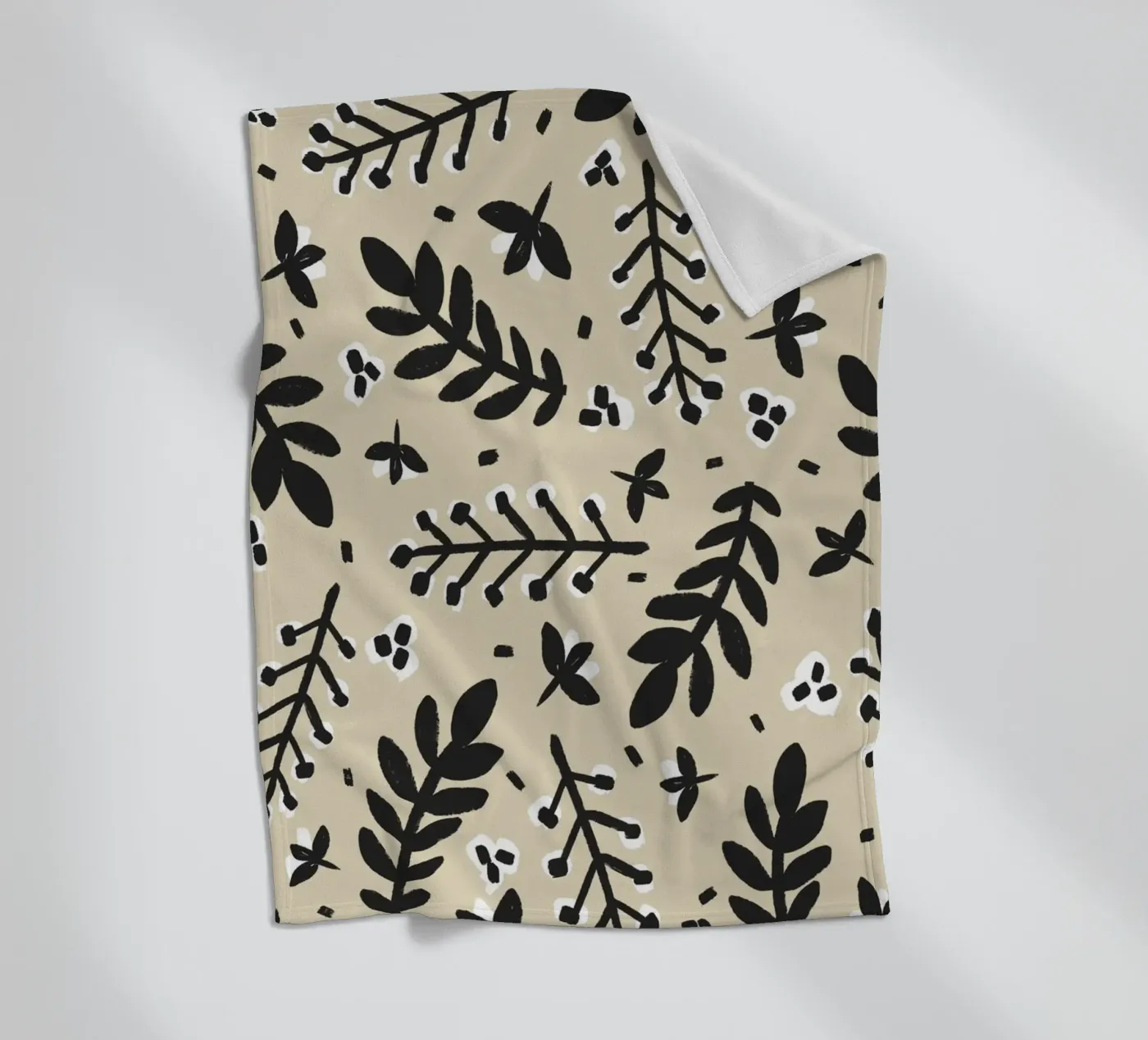 Pastel Pattern Fleecedecke von treechild