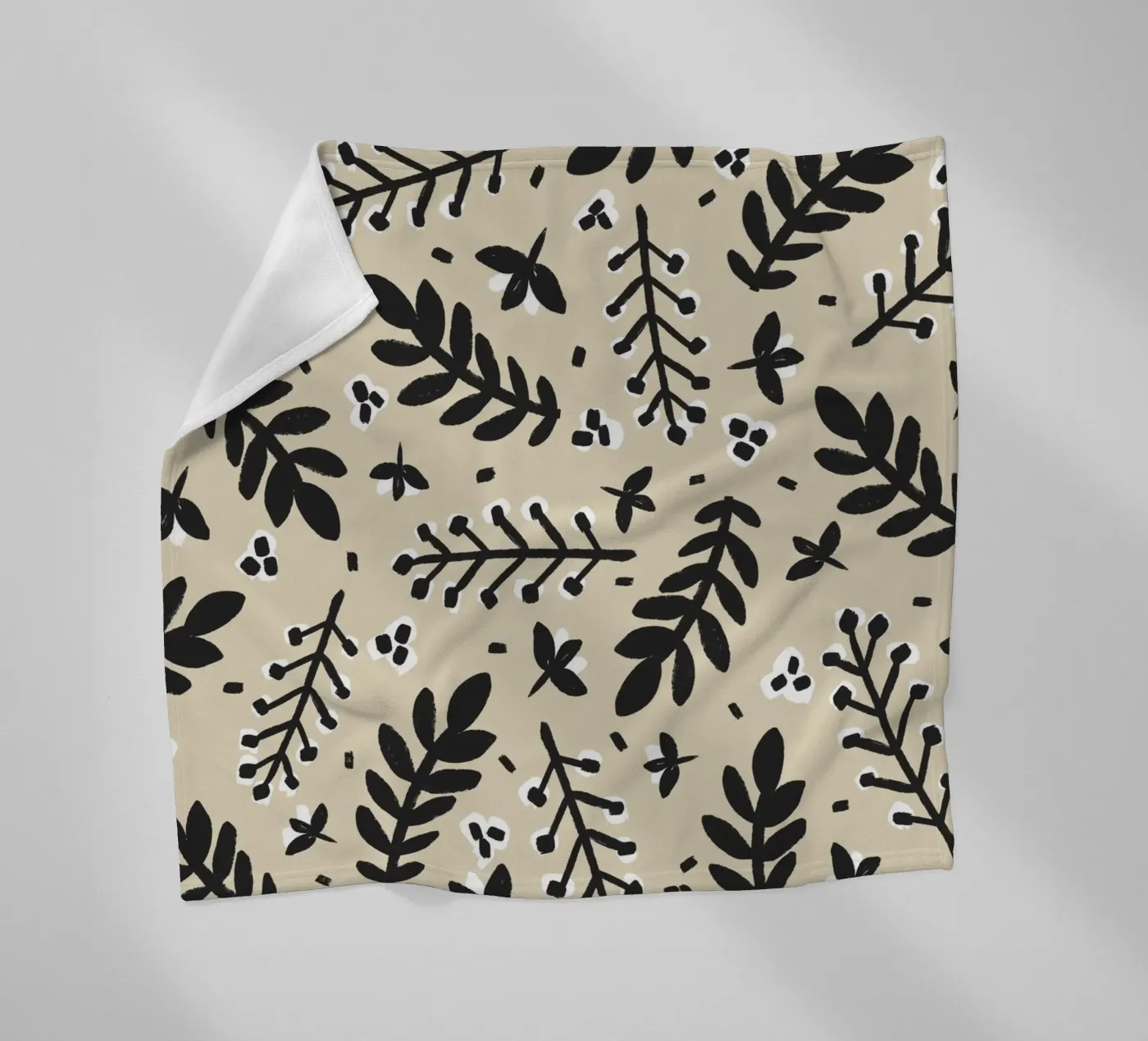 Pastel Pattern Fleecedecke von treechild