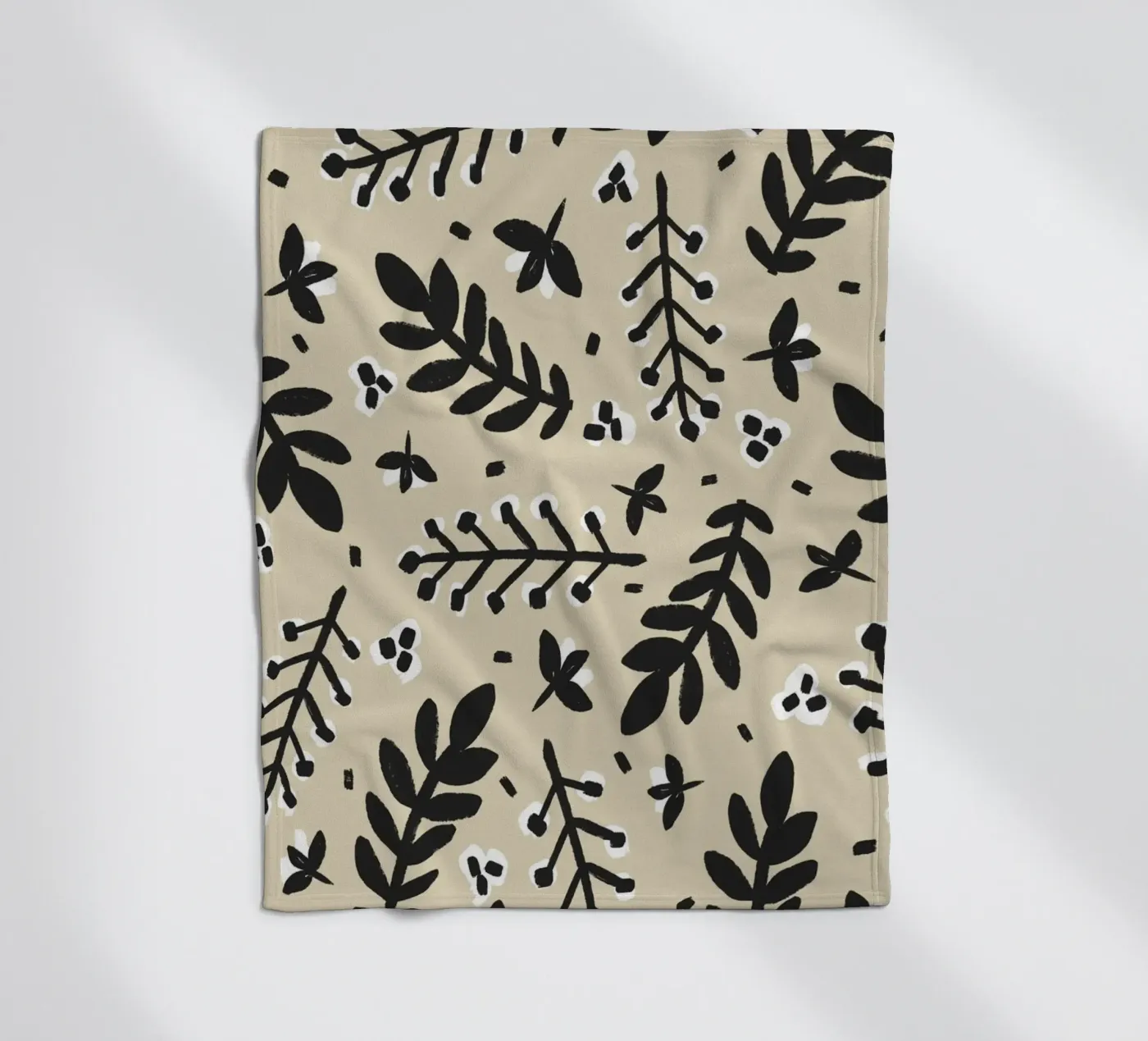 Pastel Pattern Fleecedecke von treechild