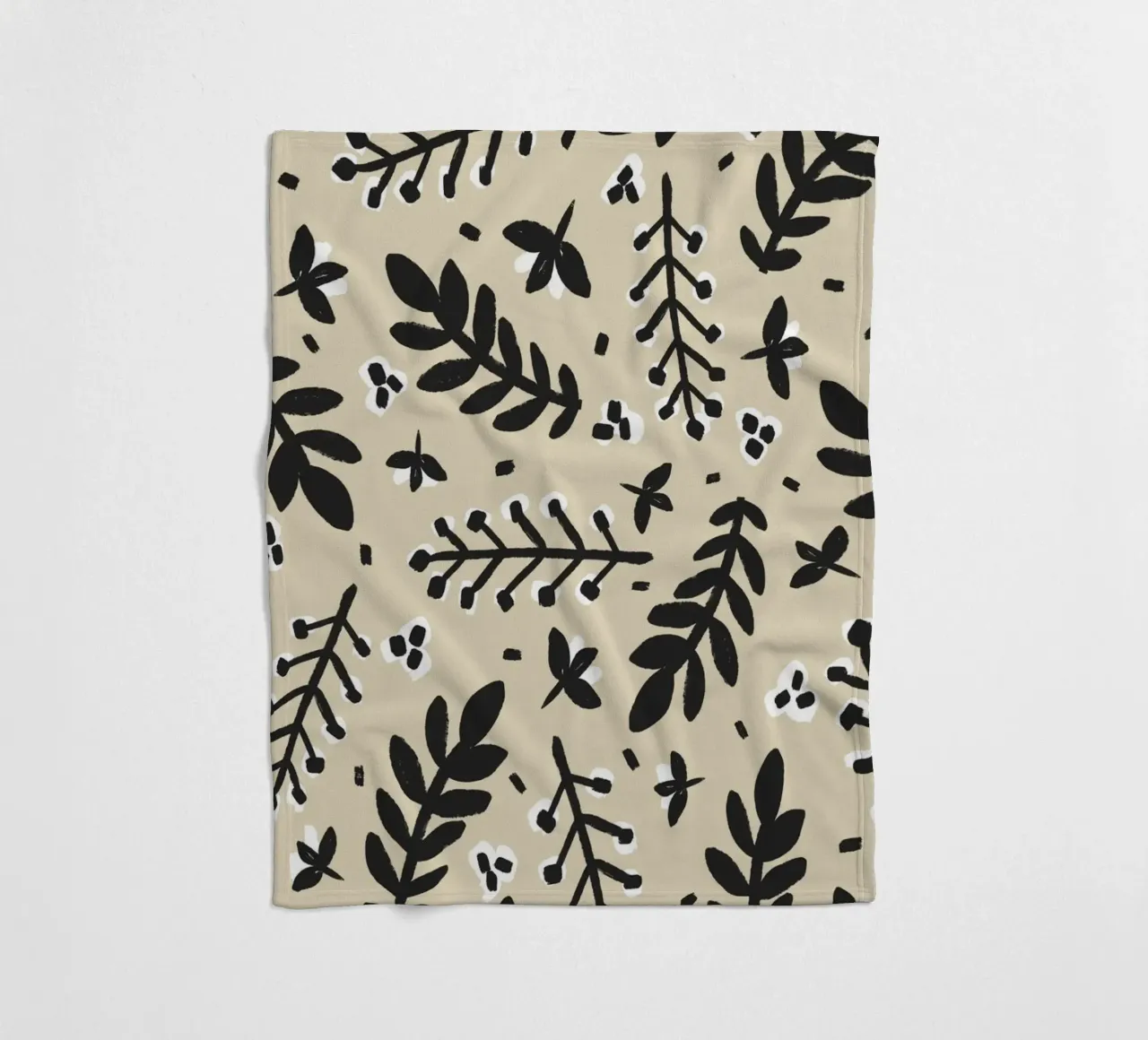 Pastel Pattern Fleecedecke von treechild