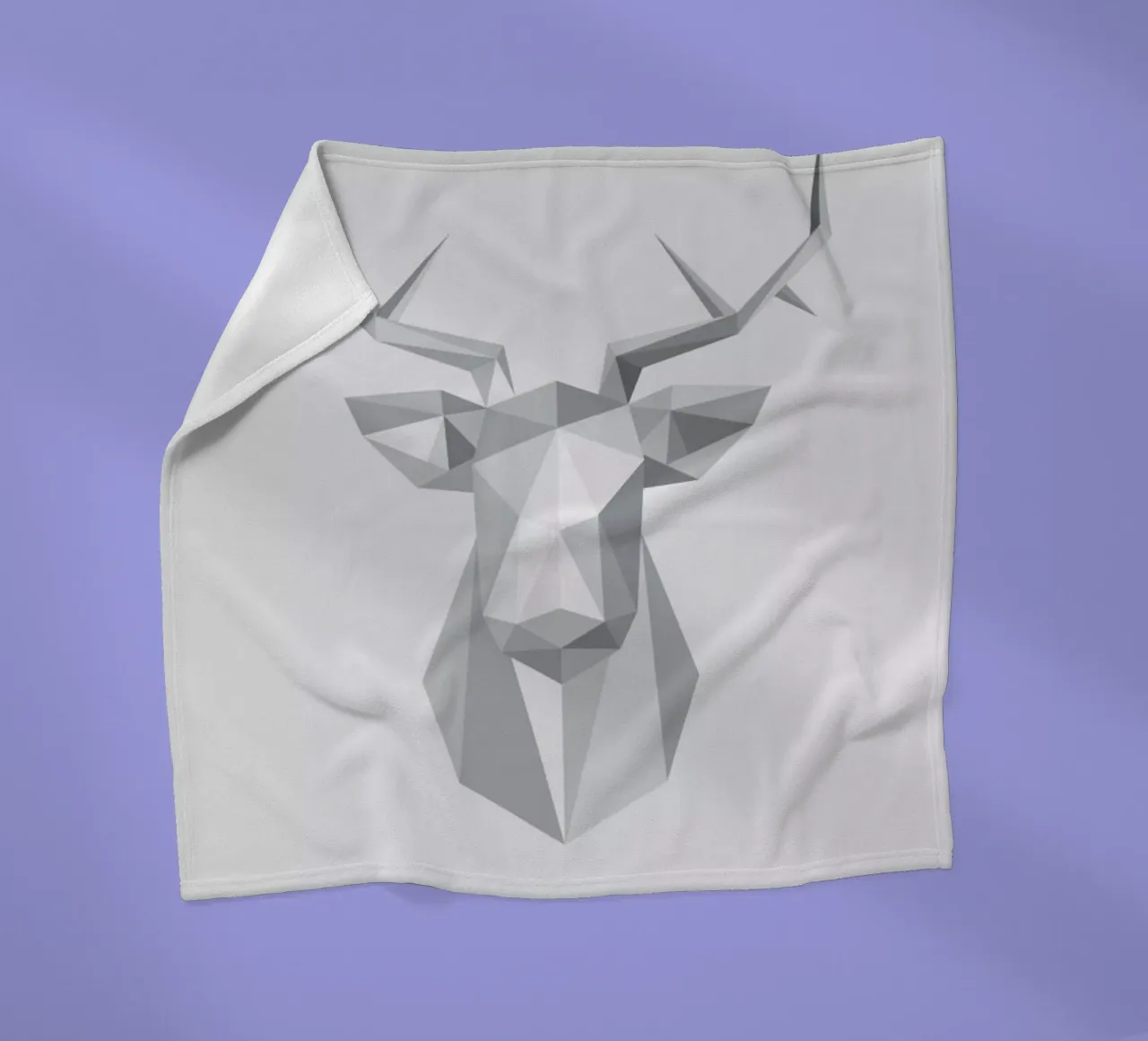 Stag fleecedeken van Emerybloom