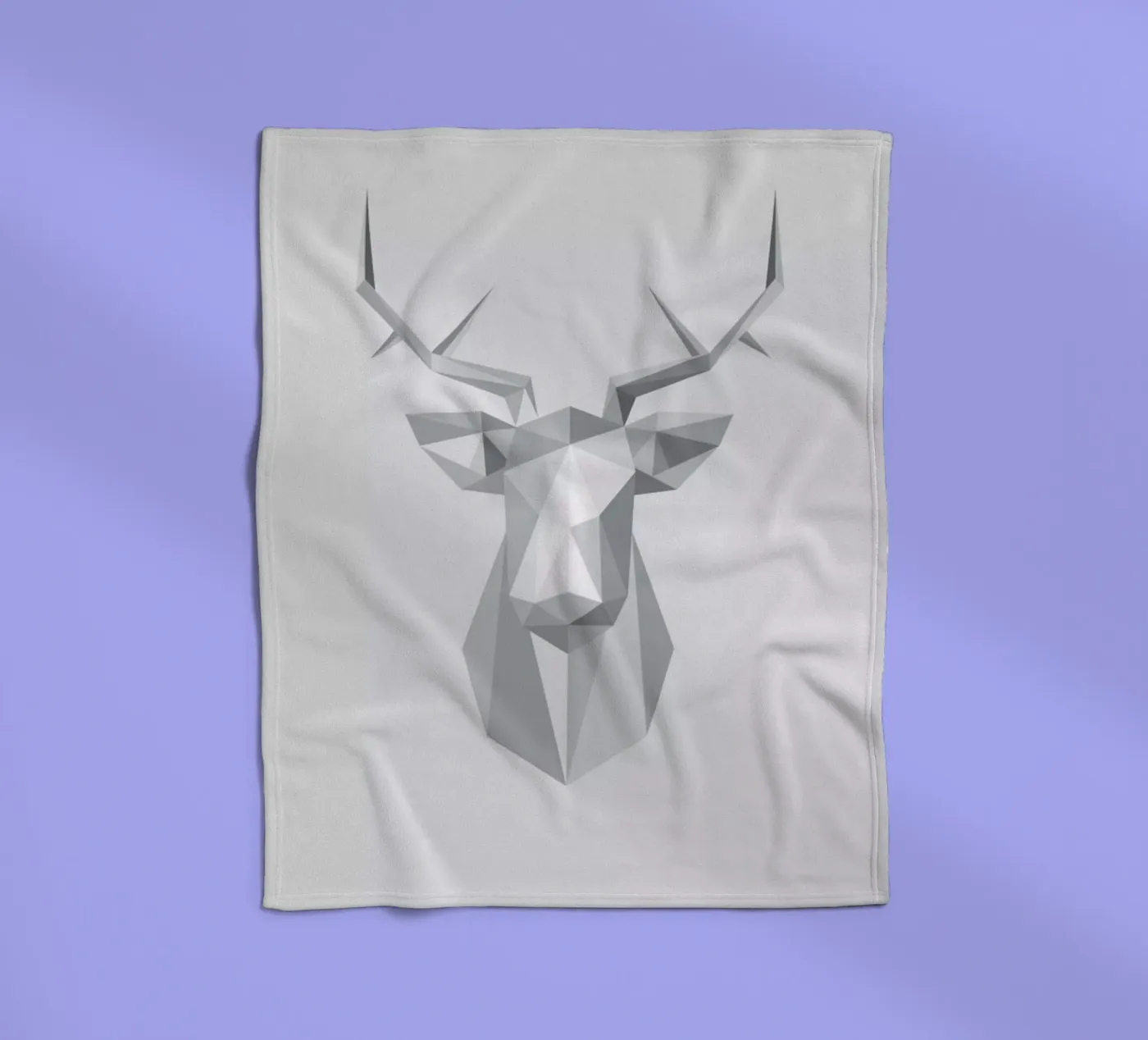 Stag fleecedeken van Emerybloom