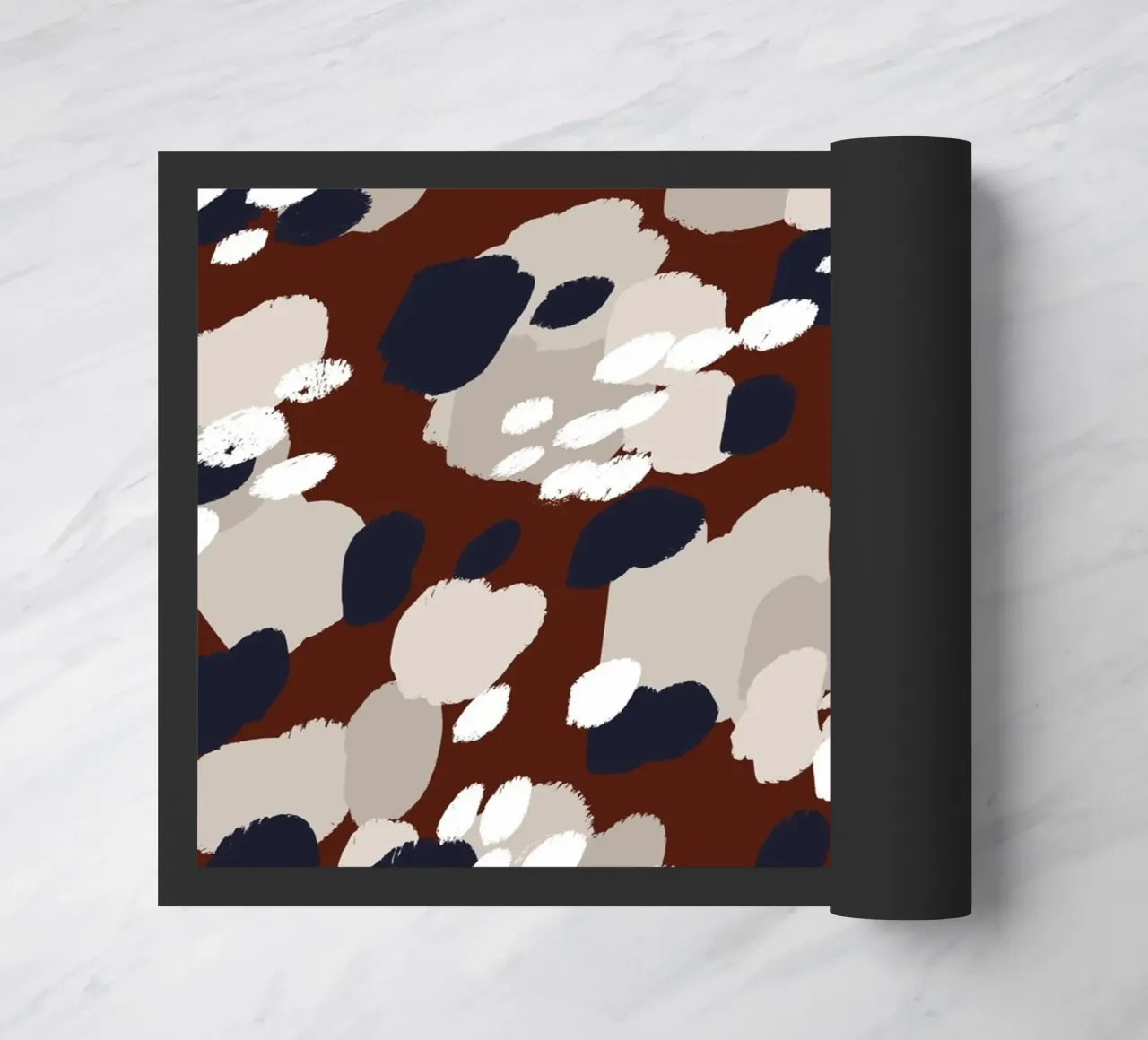 Organic Pattern doormat by treechild