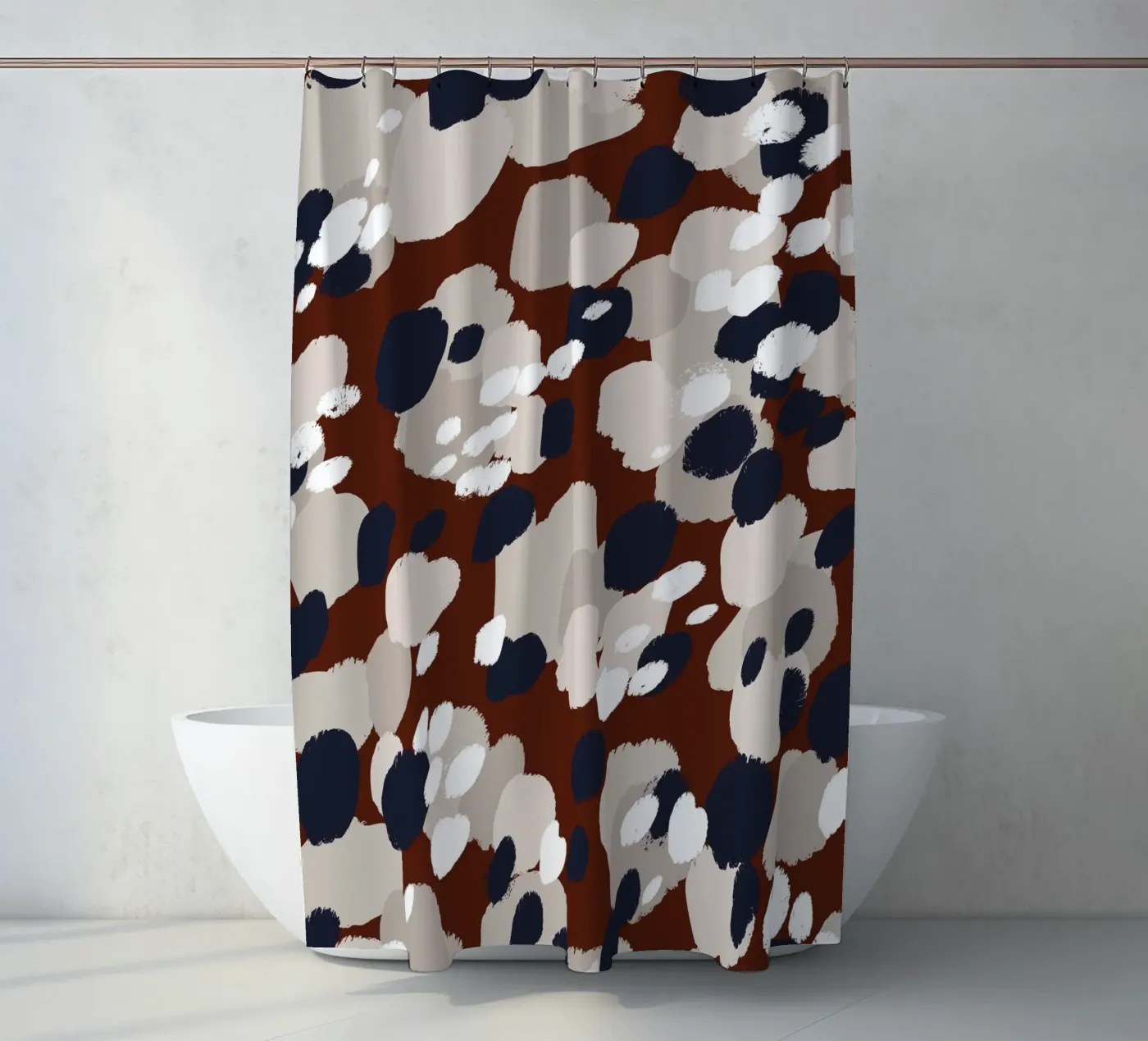 Organic Pattern Duschvorhang von treechild