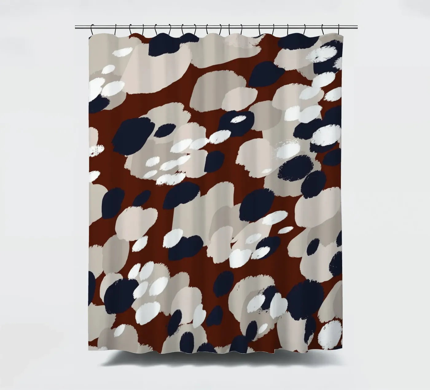 Organic Pattern Duschvorhang von treechild