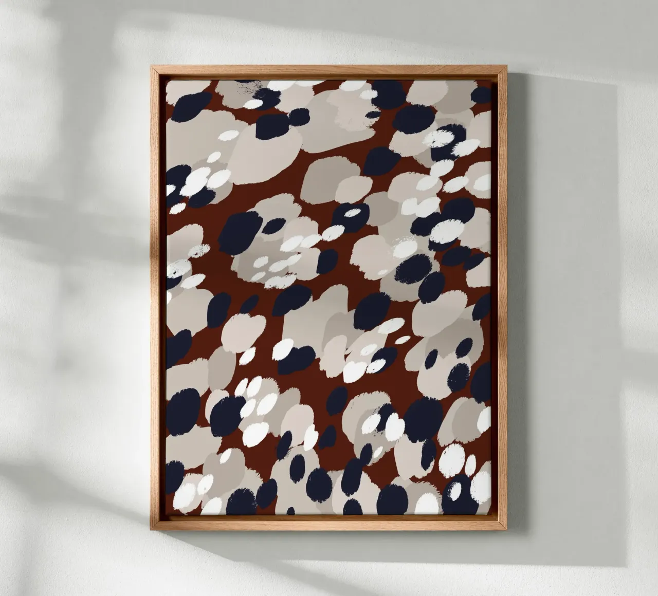 Organic Pattern canvas van treechild