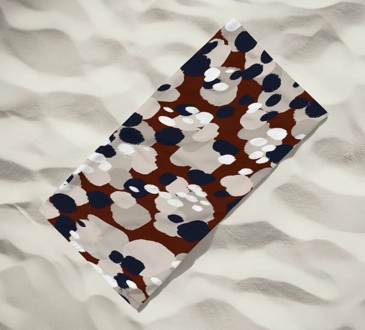Organic Pattern beach towel by treechild