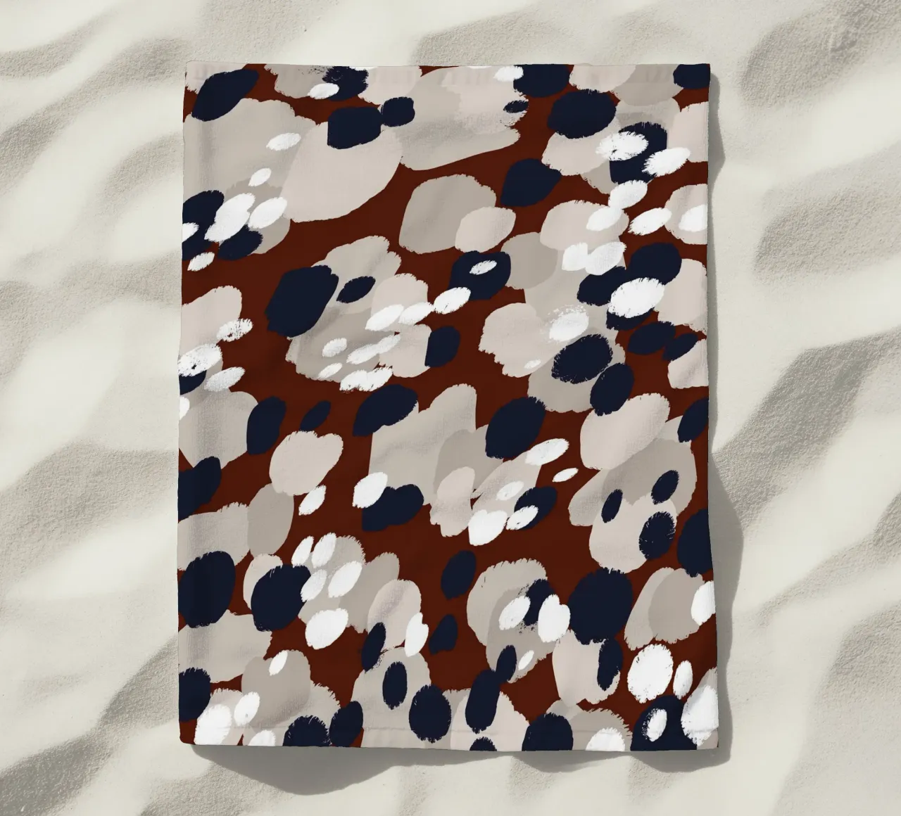Organic Pattern beach towel by treechild
