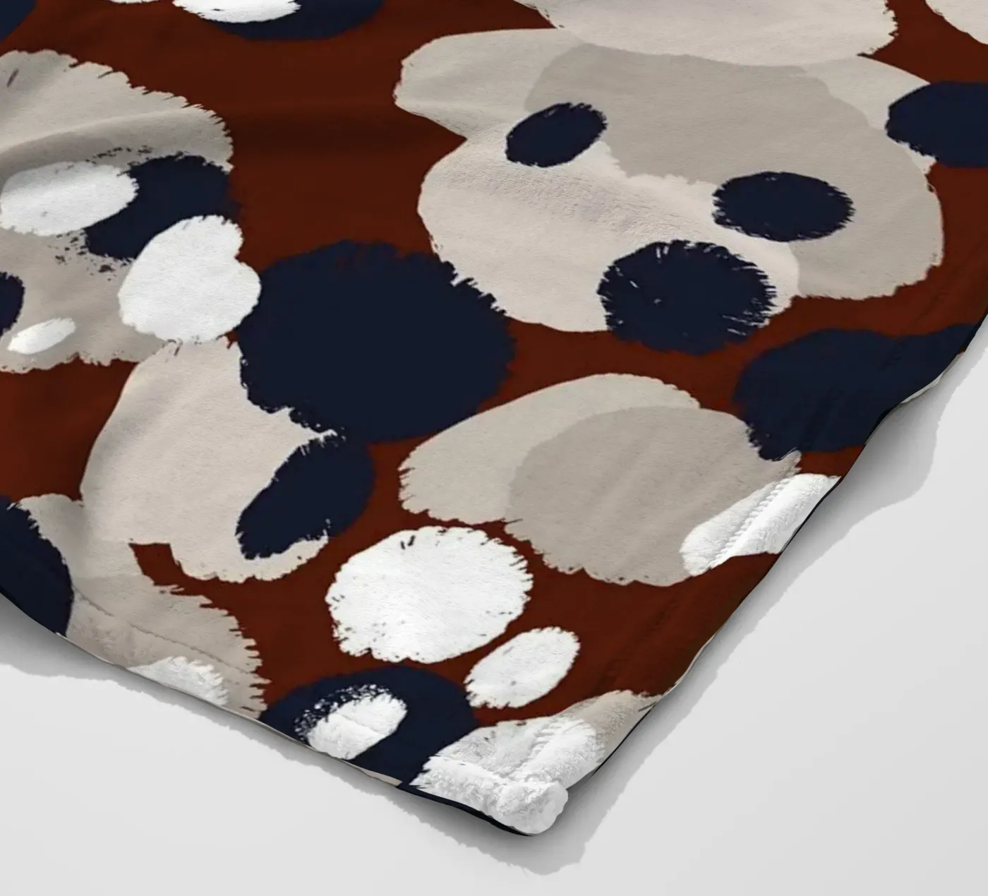 Organic Pattern fleece blanket by treechild