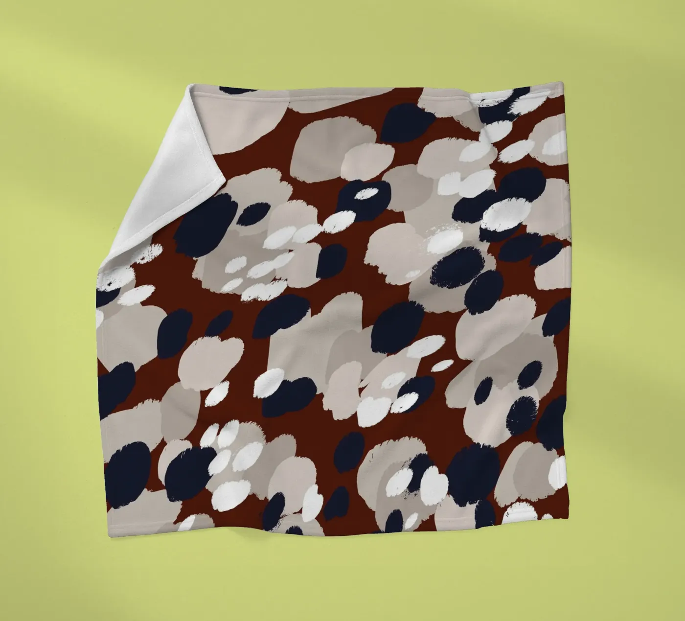 Organic Pattern fleece blanket by treechild