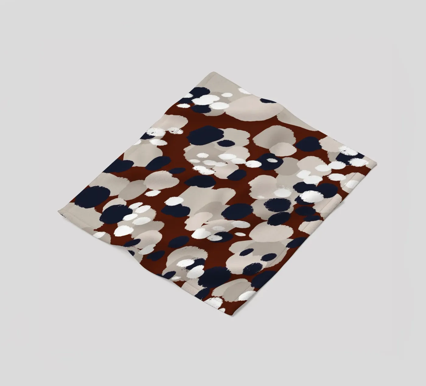 Organic Pattern Fleecedecke von treechild