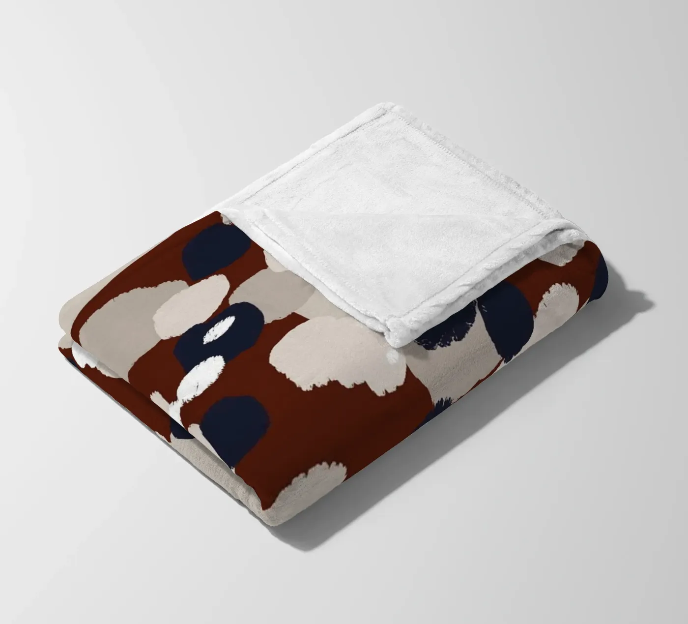 Organic Pattern fleece blanket by treechild