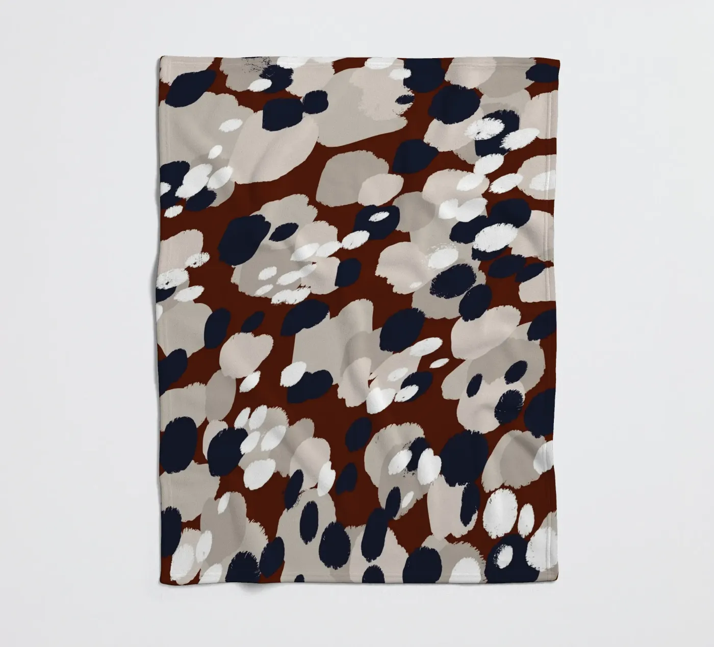 Organic Pattern fleece blanket by treechild