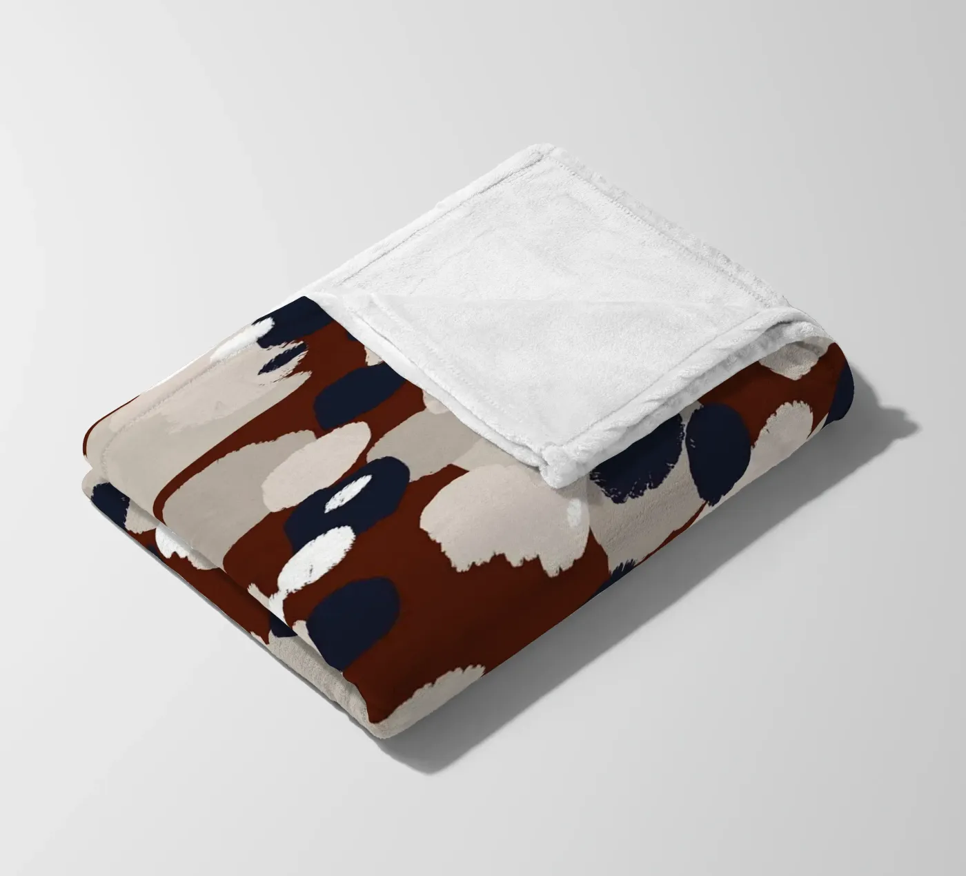 Organic Pattern fleece blanket by treechild