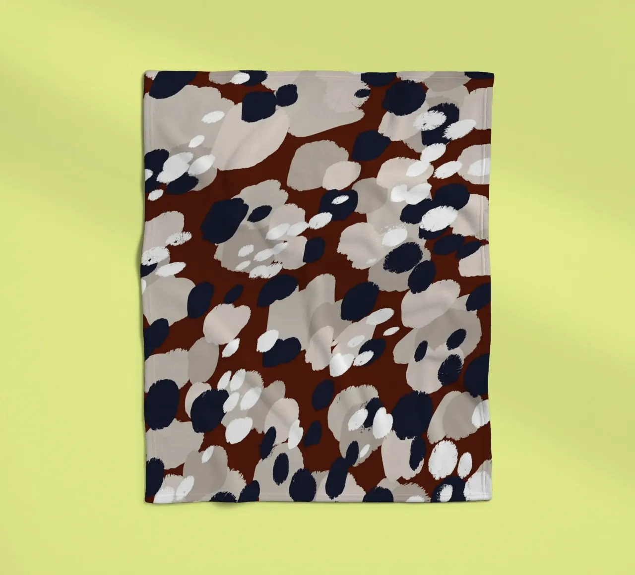 Organic Pattern coperta in pile da treechild