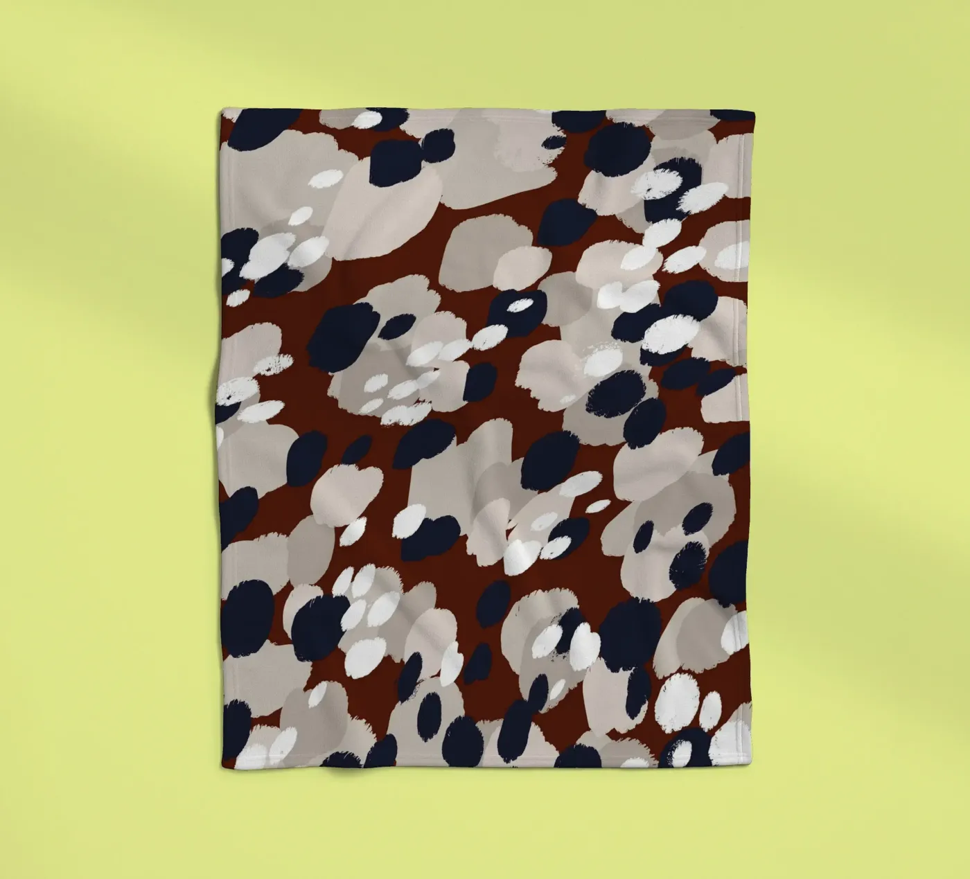 Organic Pattern fleece blanket by treechild