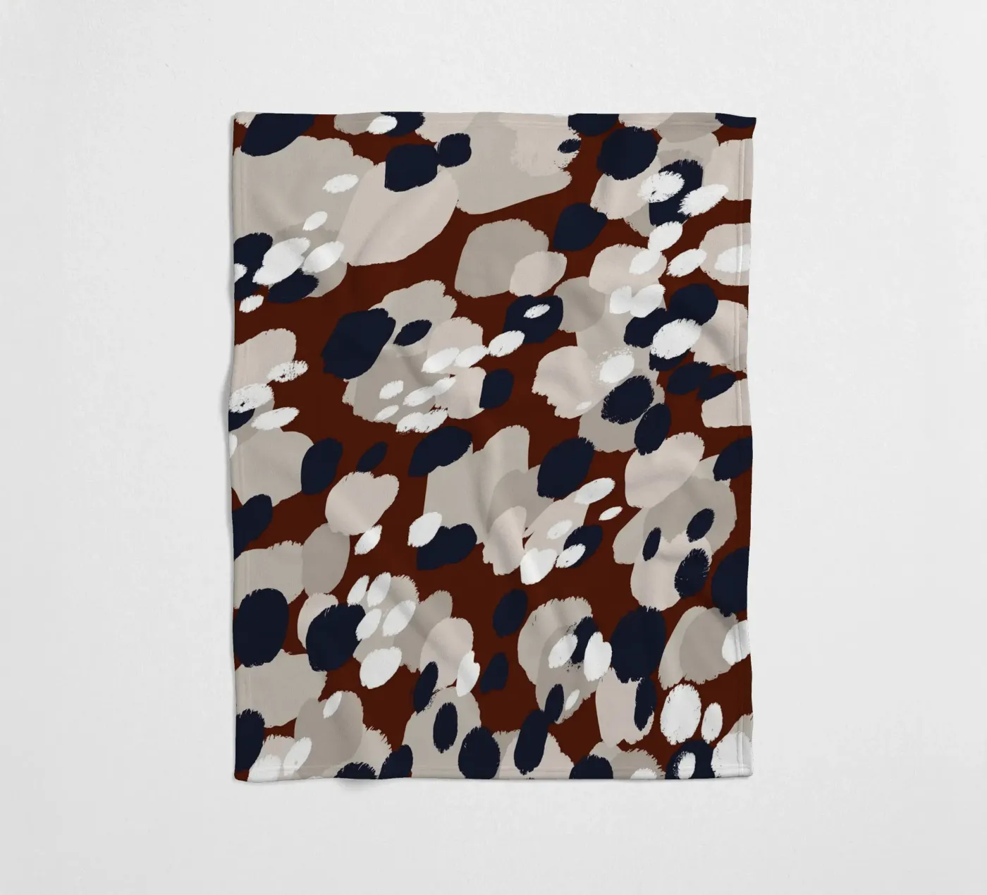 Organic Pattern fleece blanket by treechild
