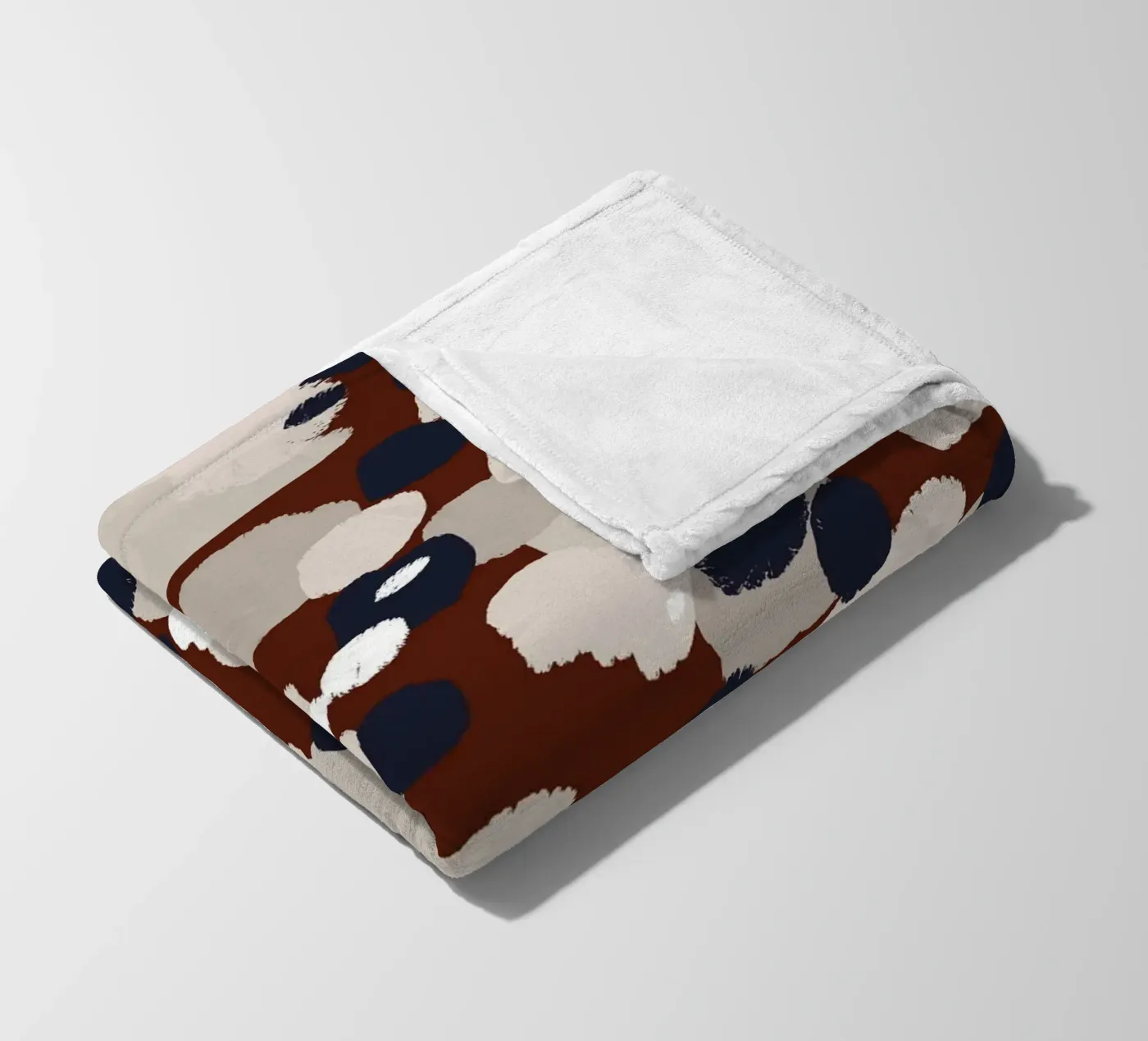 Organic Pattern fleece blanket by treechild