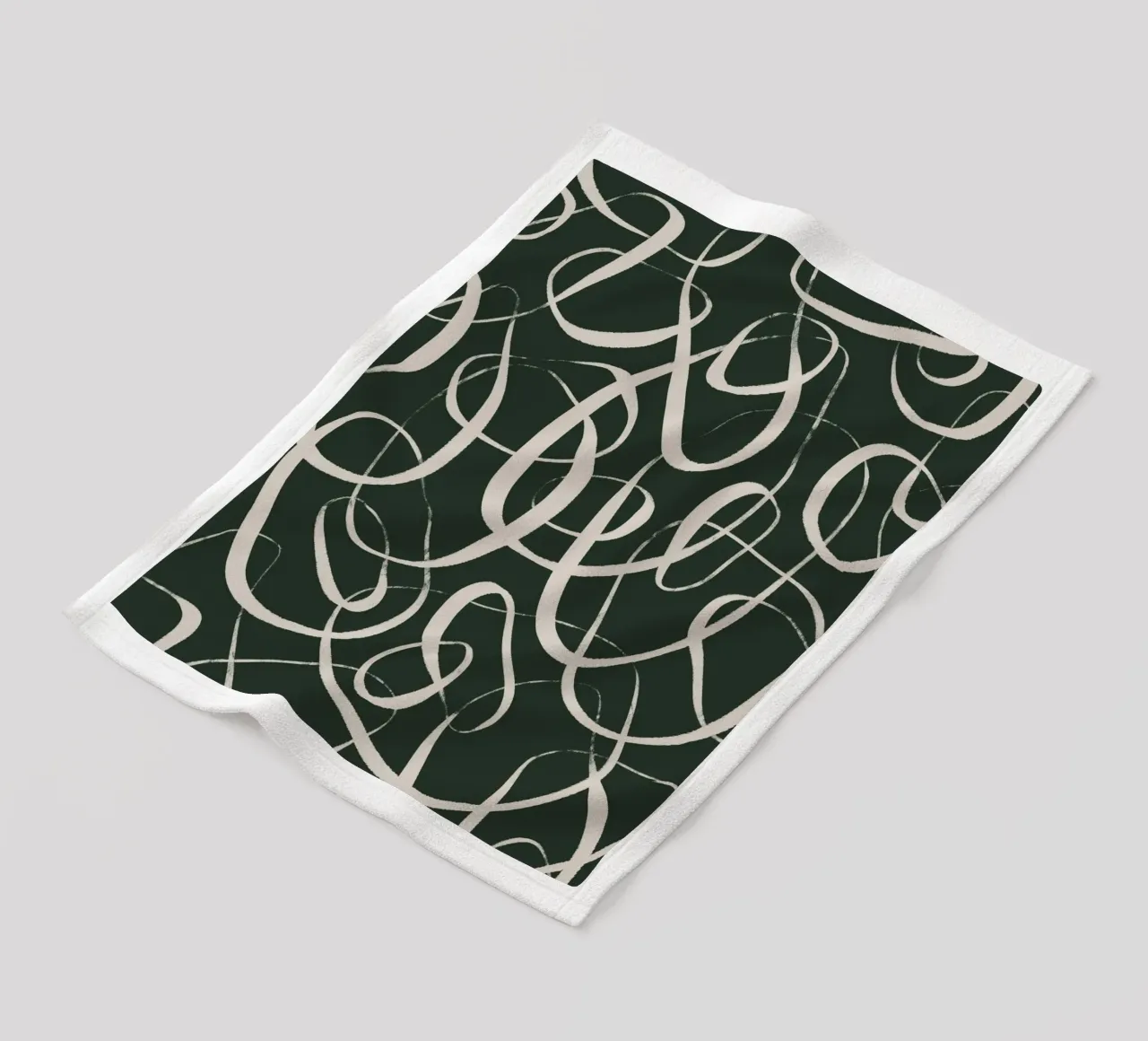 Circle Pattern coperta in pile da treechild