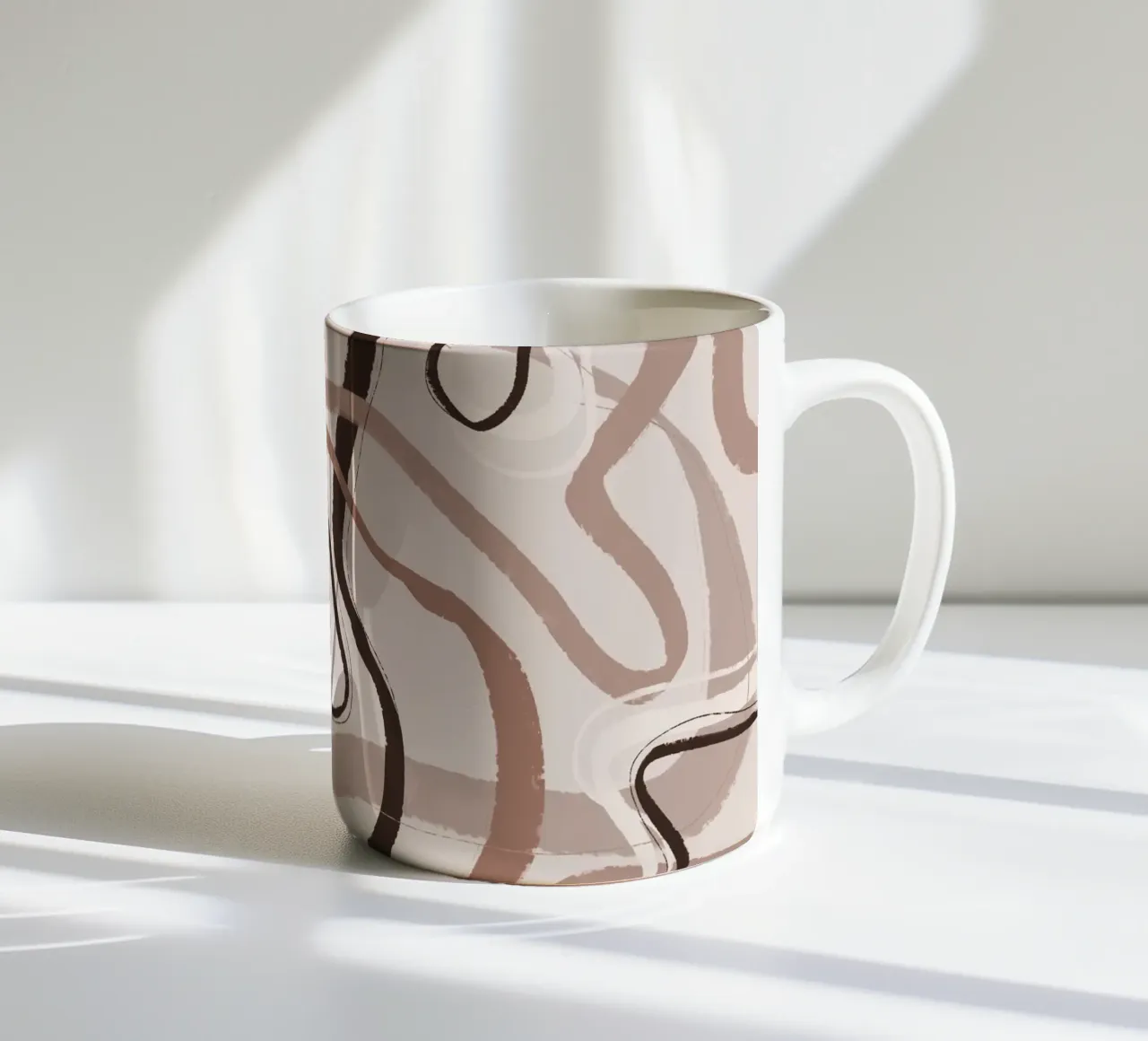 Pastel Pattern tazza in ceramica da treechild