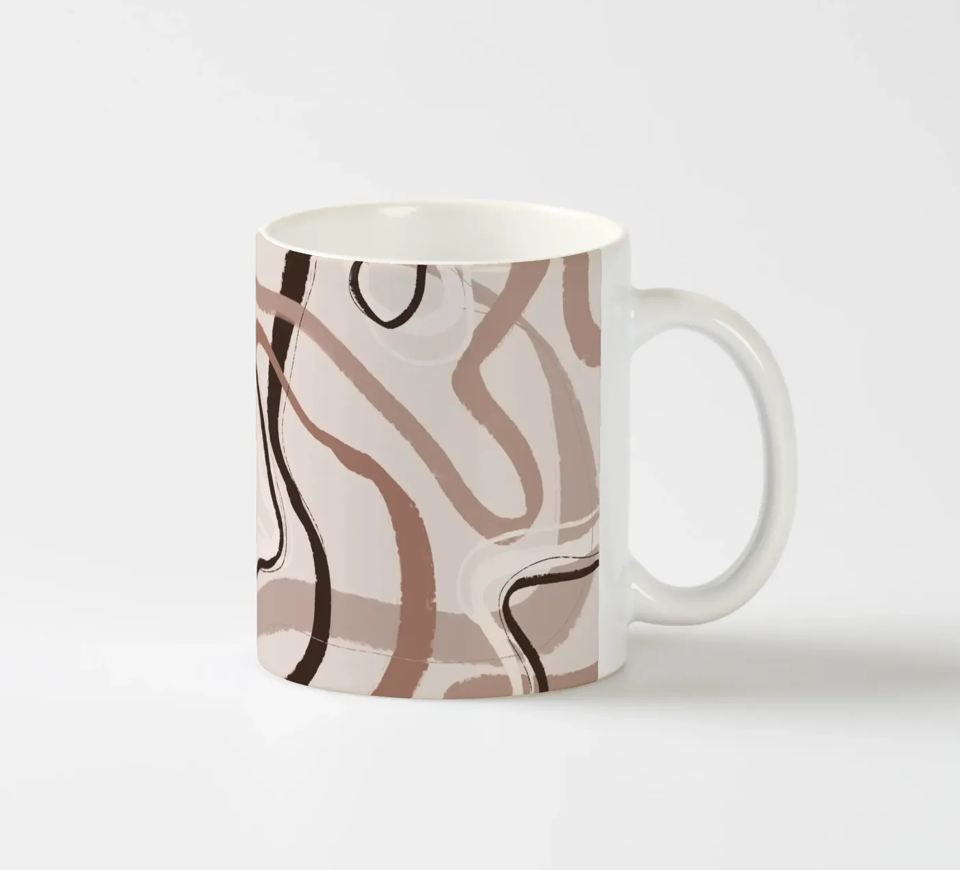 Pastel Pattern Keramik Tasse von treechild