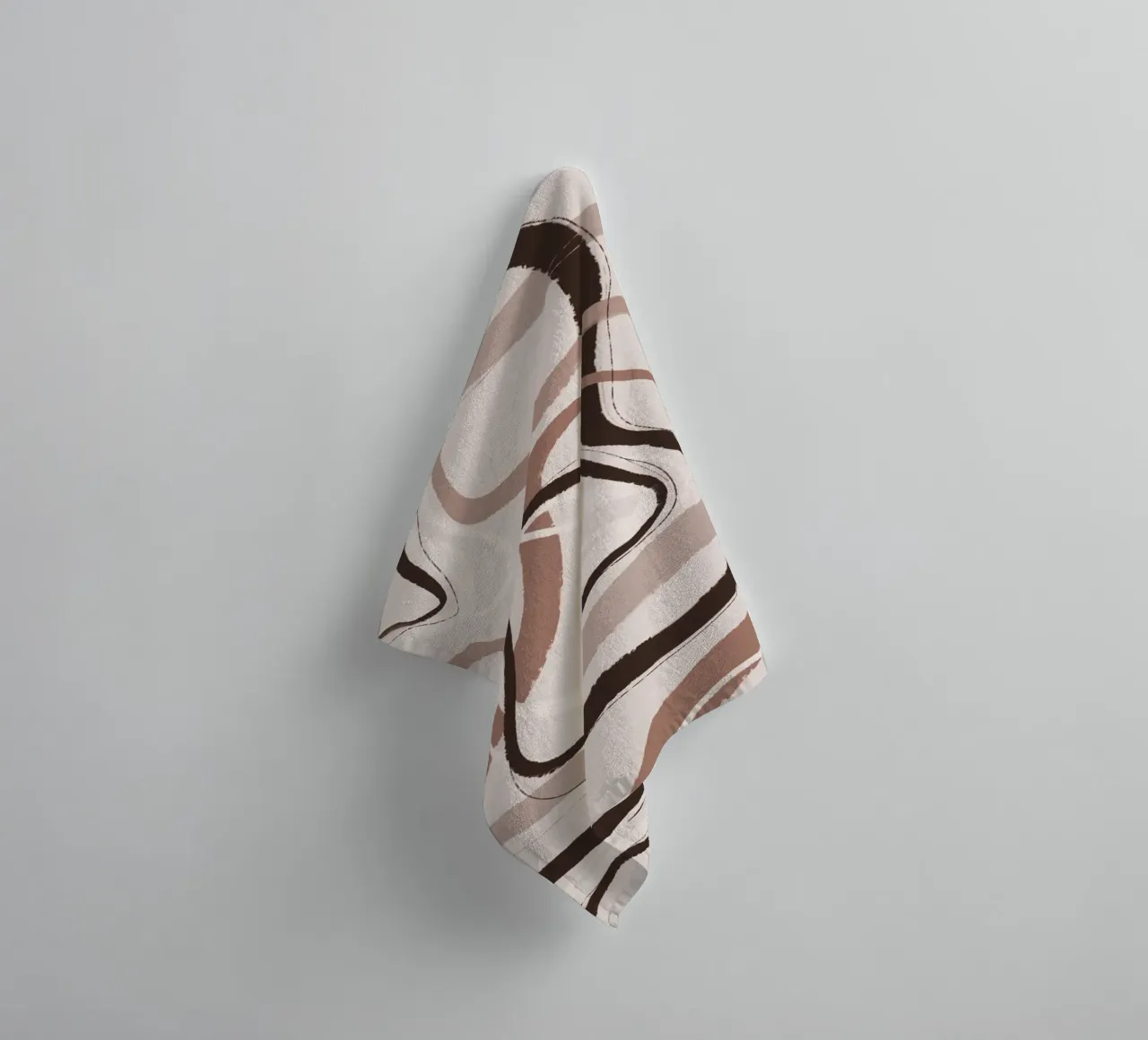 Pastel Pattern badhanddoek van treechild