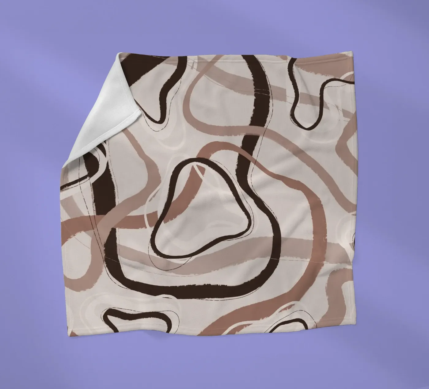 Pastel Pattern Fleecedecke von treechild