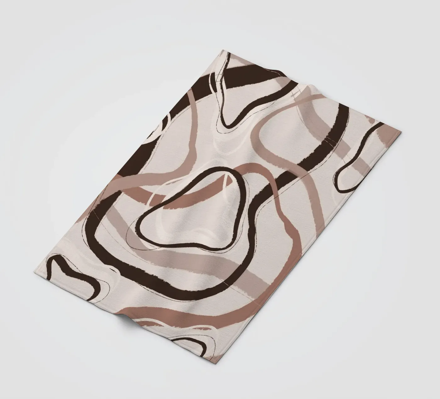 Pastel Pattern Fleecedecke von treechild