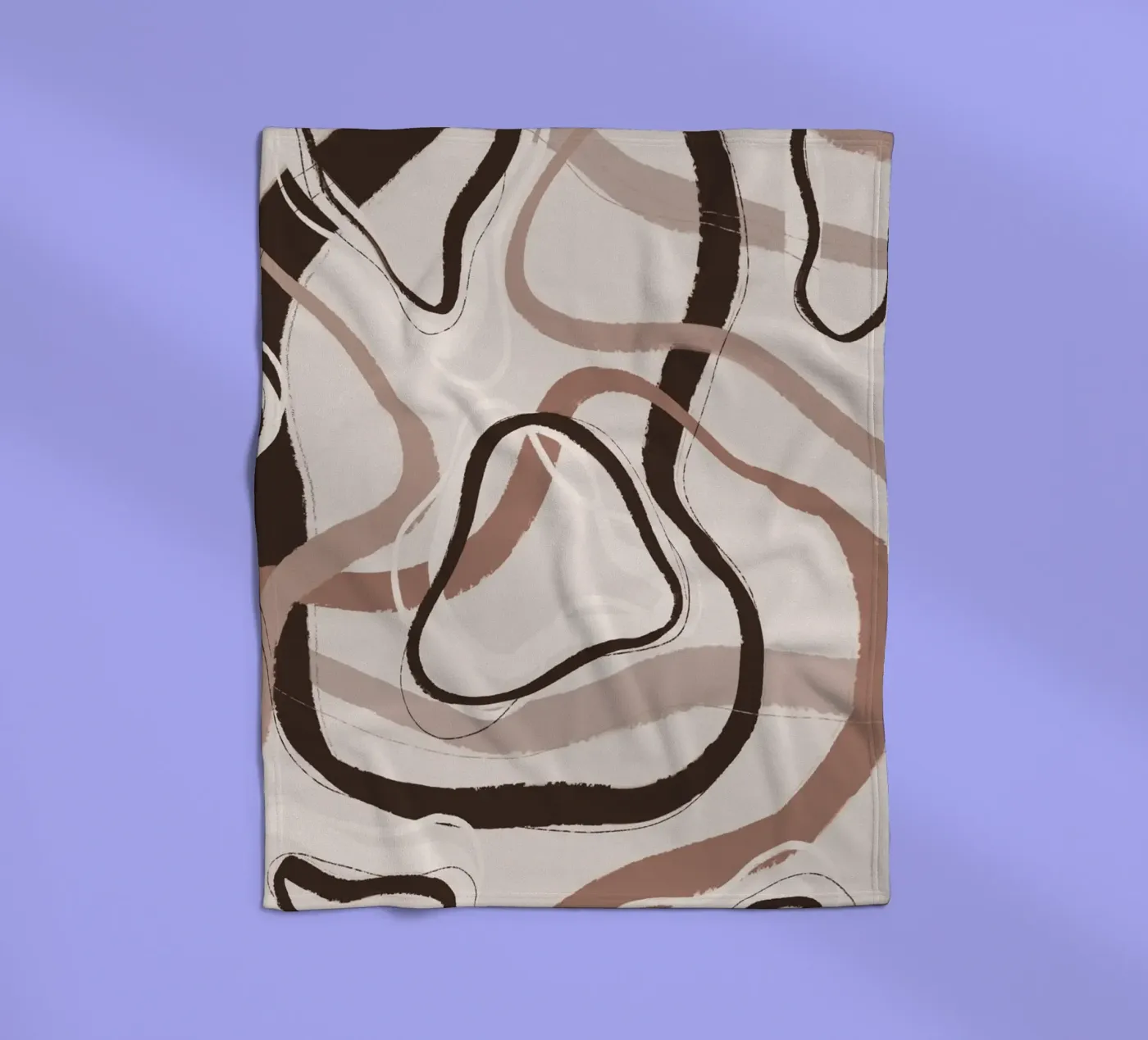 Pastel Pattern Fleecedecke von treechild