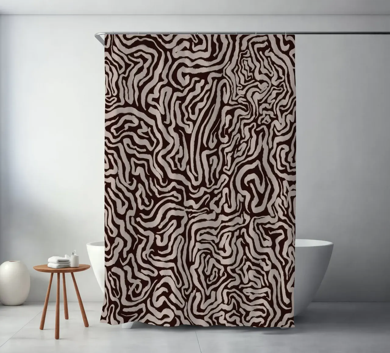 Pastel Pattern No 6 tenda da doccia da treechild