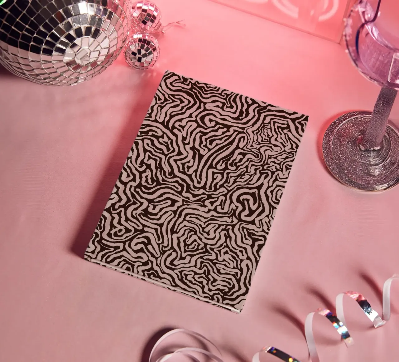 Pastel Pattern No 6 notebook by treechild