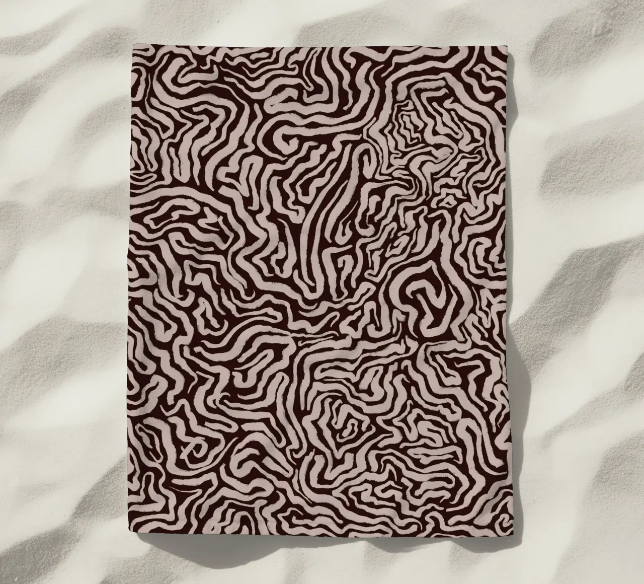 Pastel Pattern No 6 telo mare da treechild