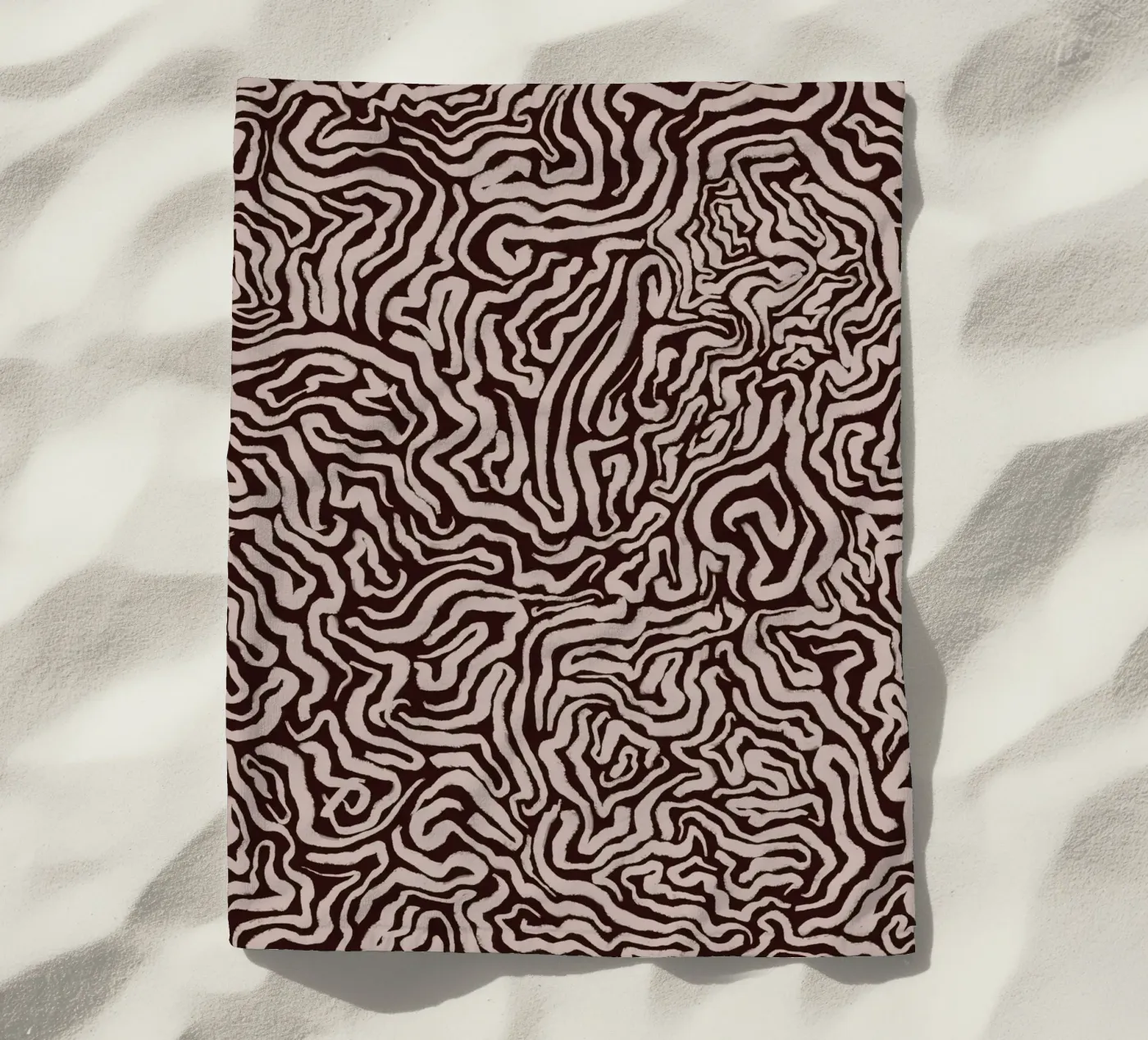 Pastel Pattern No 6 telo mare da treechild