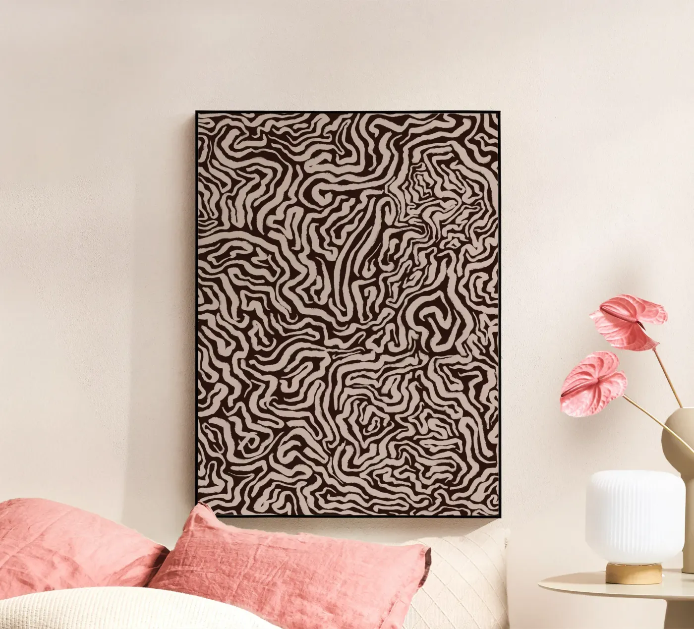 Pastel Pattern No 6 acryl van treechild