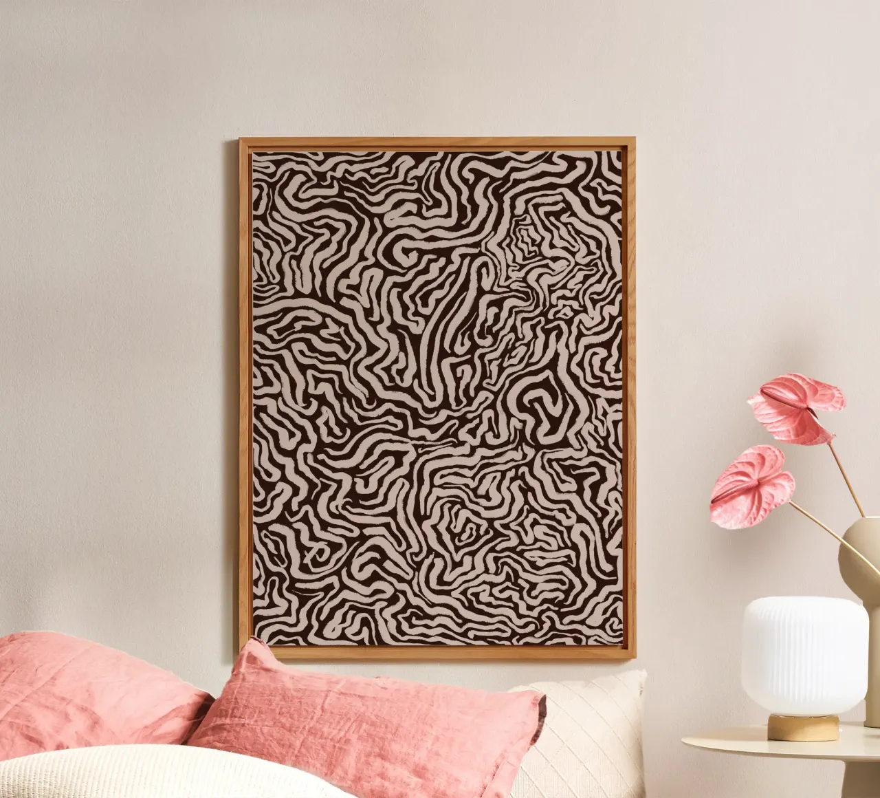 Pastel Pattern No 6 pannello forex da treechild