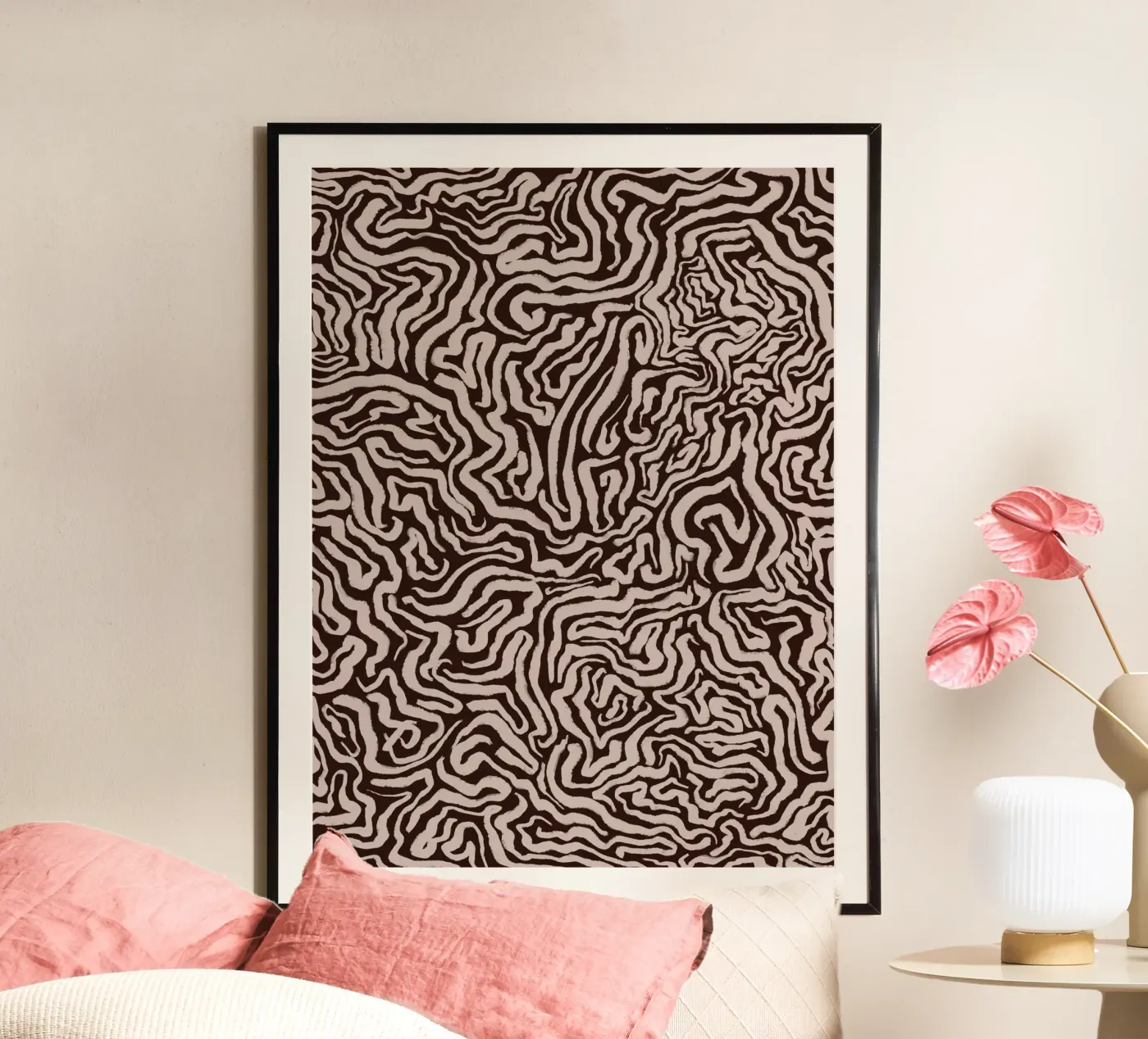 Pastel Pattern No 6 poster da treechild