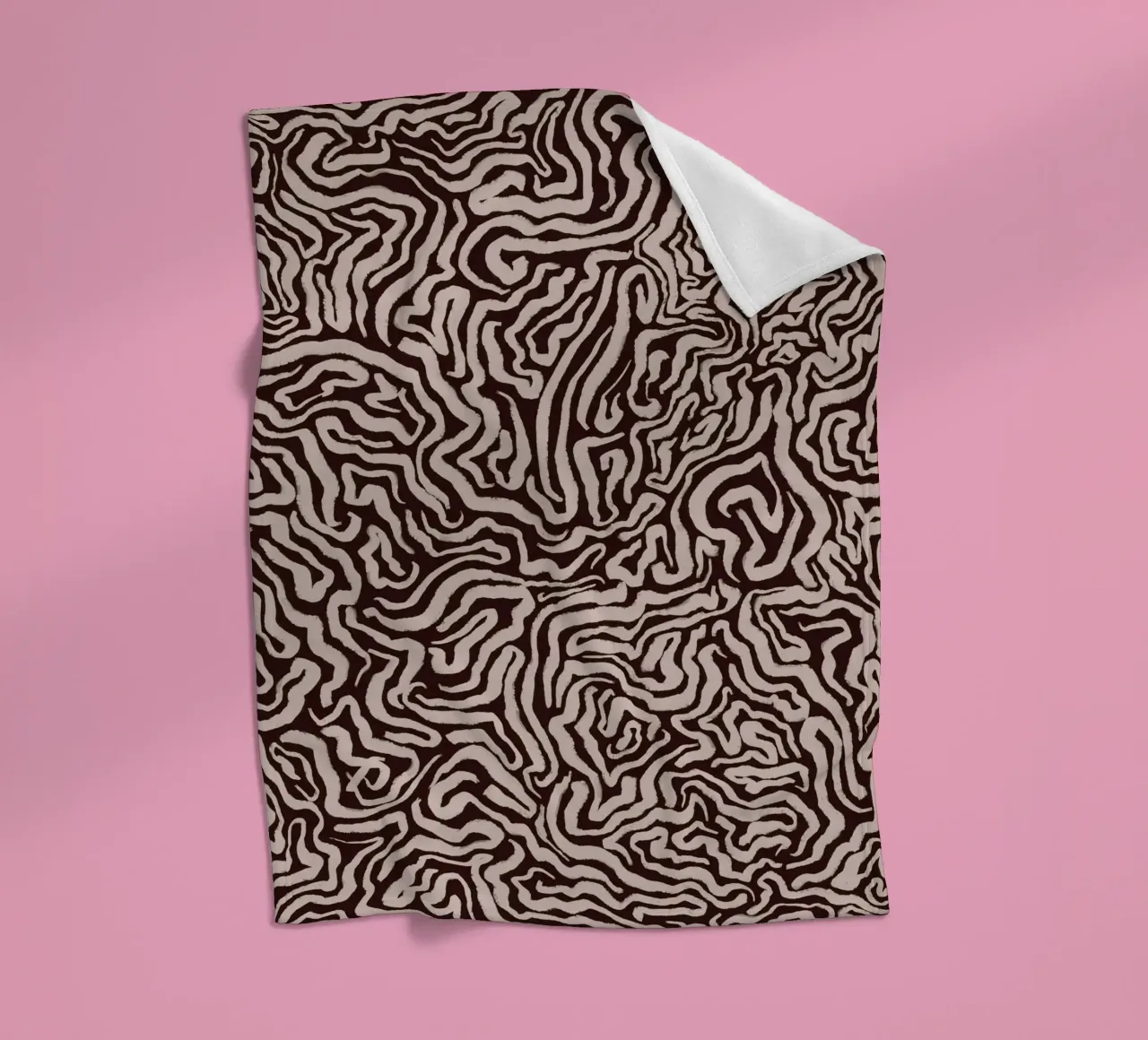 Pastel Pattern No 6 coperta in pile da treechild