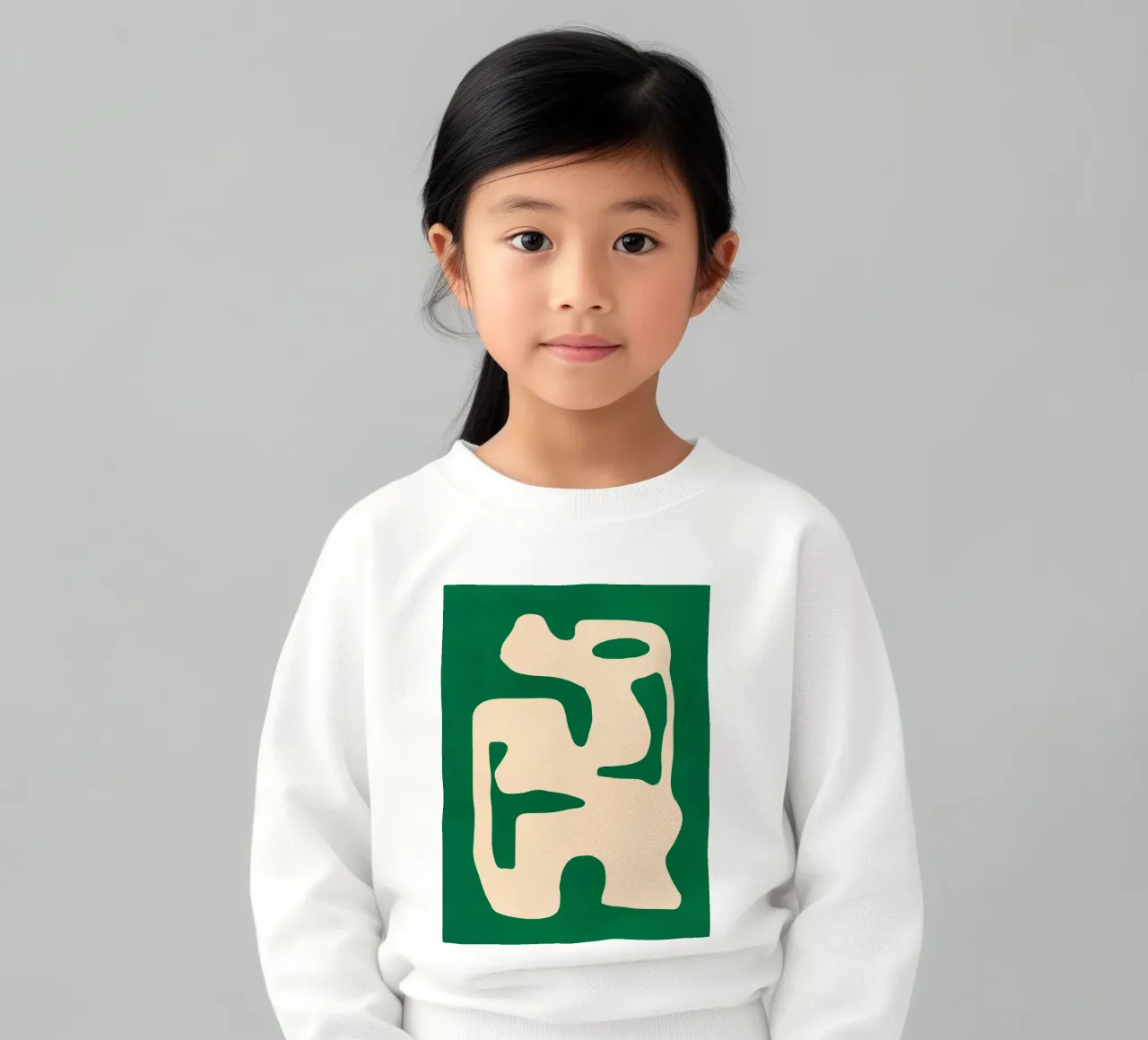 Formas abstractas modernas 44 sudadera para niño de ThingDesign
