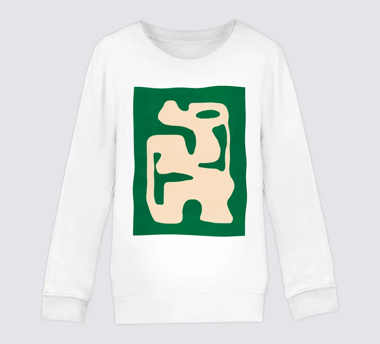 Formas abstractas modernas 44 sudadera para niño de ThingDesign