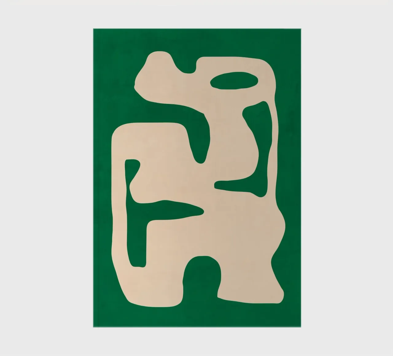 Modern Abstract Shapes 44 notebook by ThingDesign