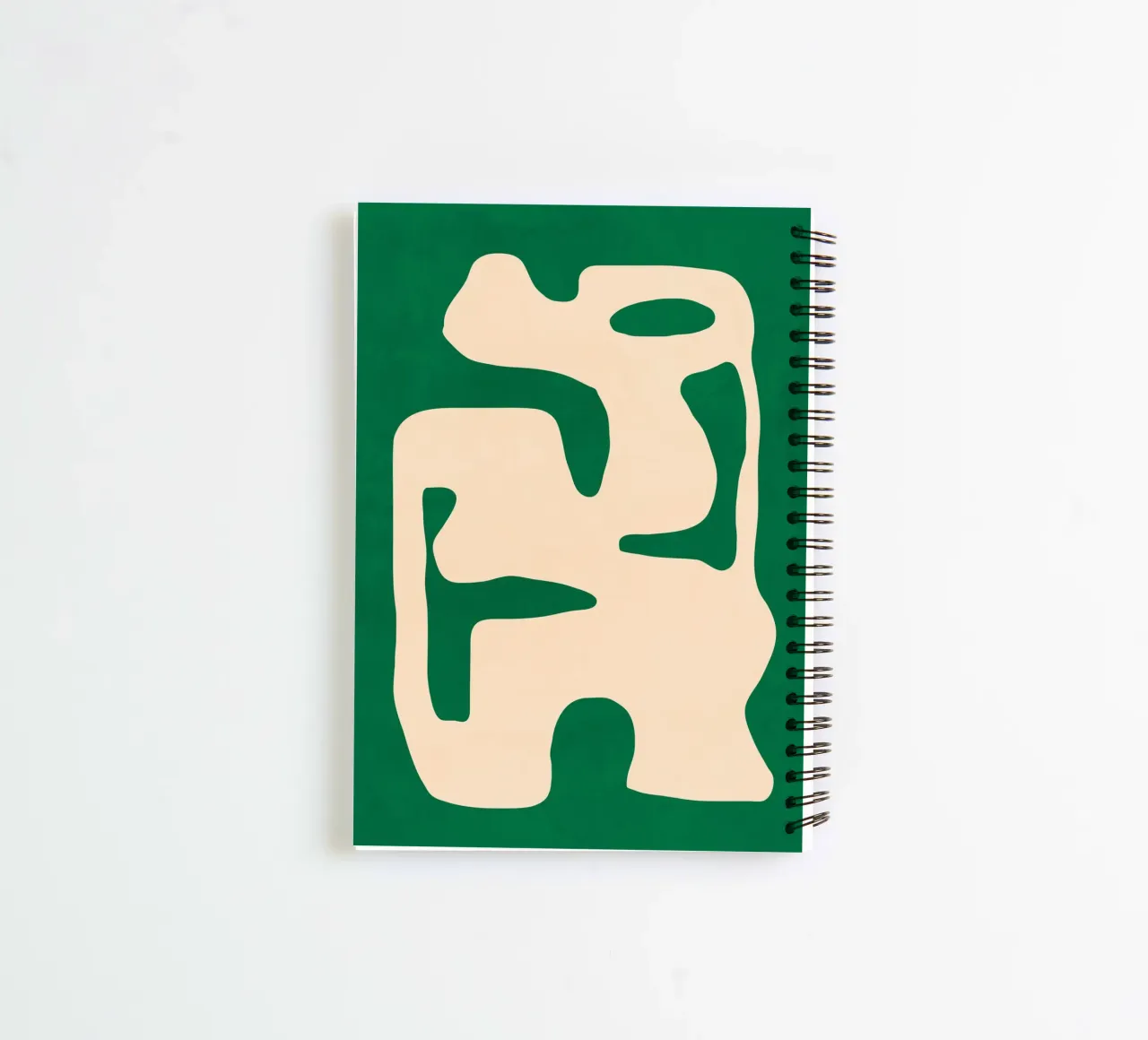 Modern Abstract Shapes 44 spiral notebook by ThingDesign