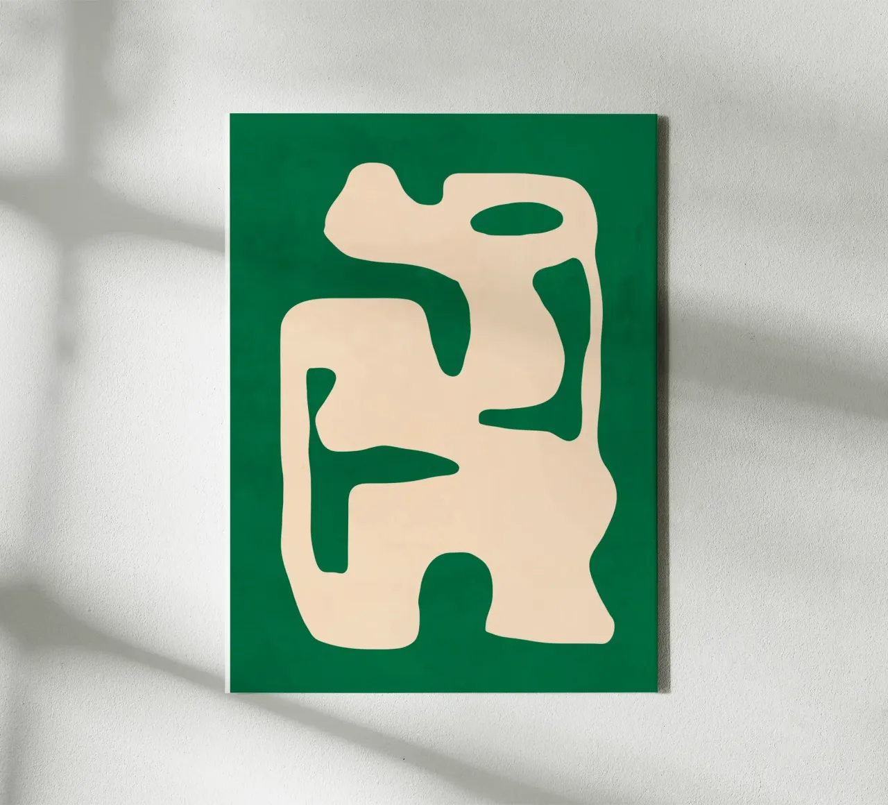 Modern Abstract Shapes 44 canvas by ThingDesign