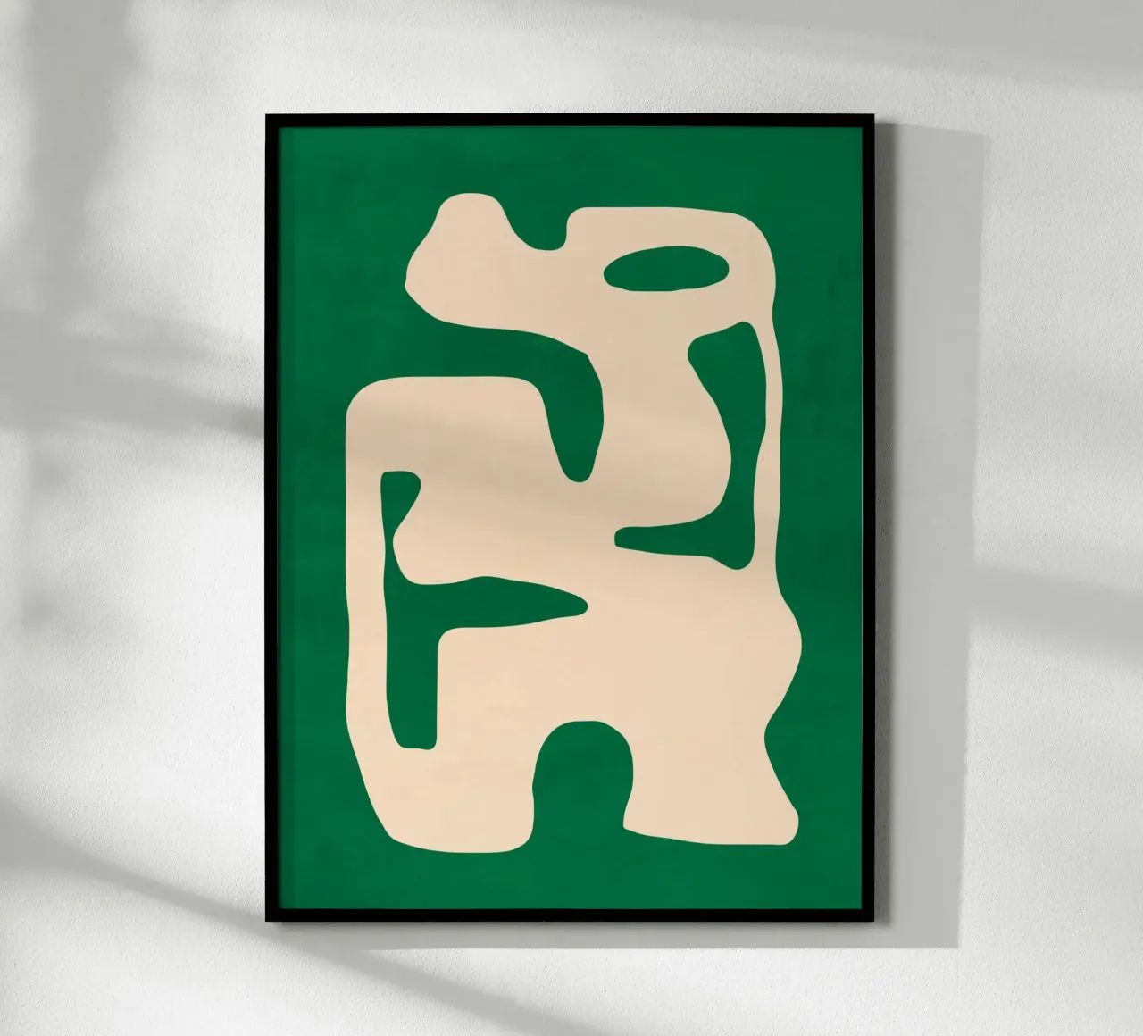 Forme astratte moderne 44 poster da ThingDesign