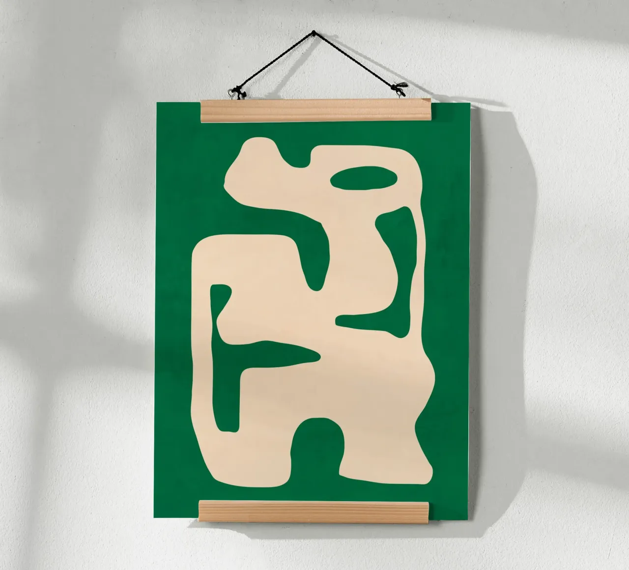 Forme astratte moderne 44 poster da ThingDesign