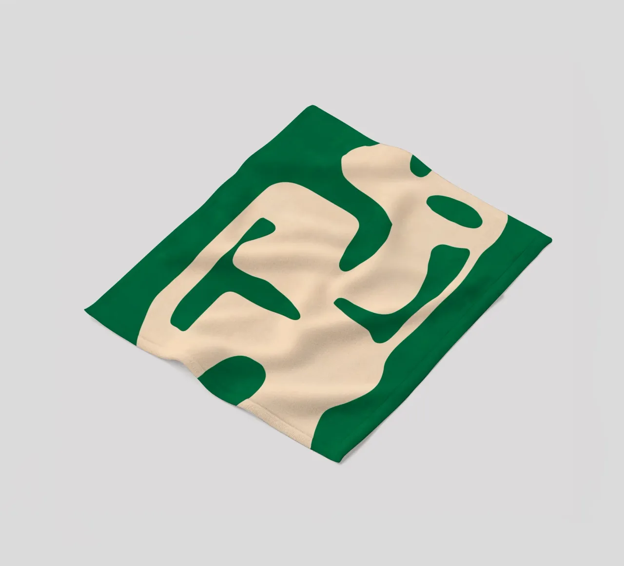 Forme astratte moderne 44 coperta in pile da ThingDesign