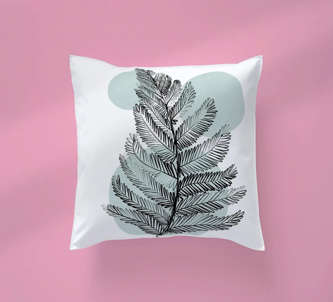 Alina Buffiere - Botaniche delicate - Farn cuscino da The Artcircle