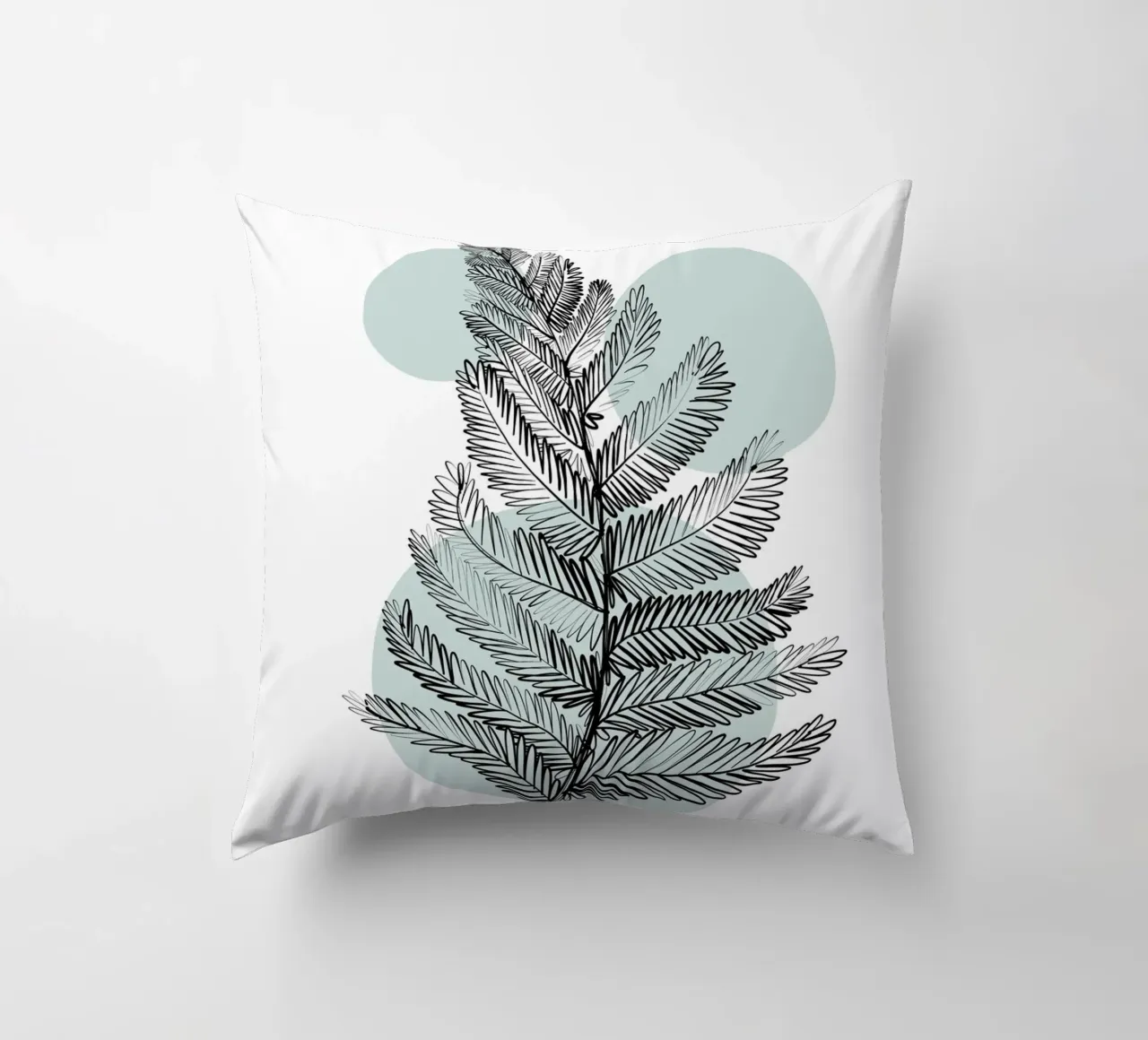Alina Buffiere - Botaniche delicate - Farn cuscino da The Artcircle